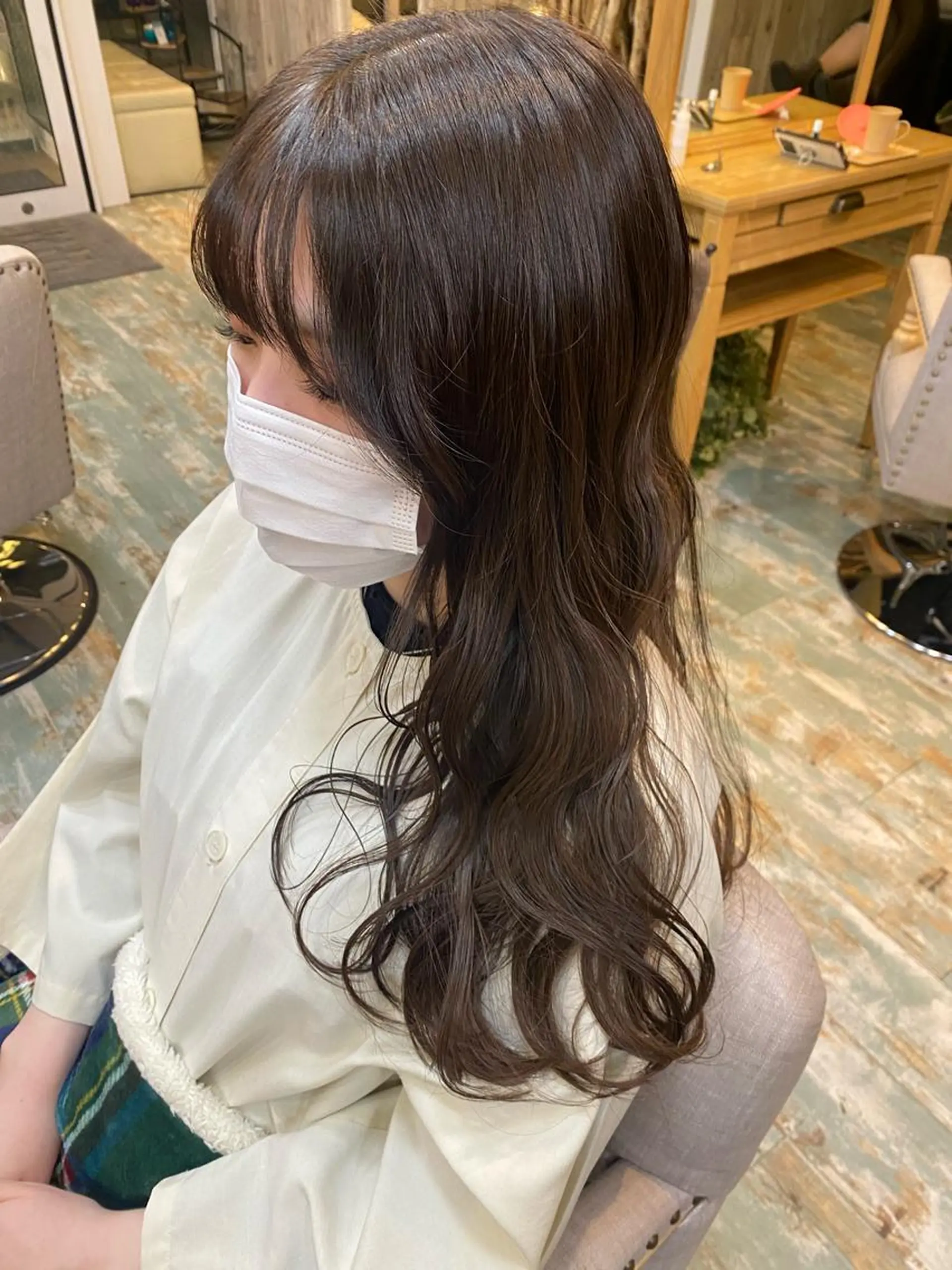 セミロング カラー ショートカット 💙hiyoriのヘアスタイル