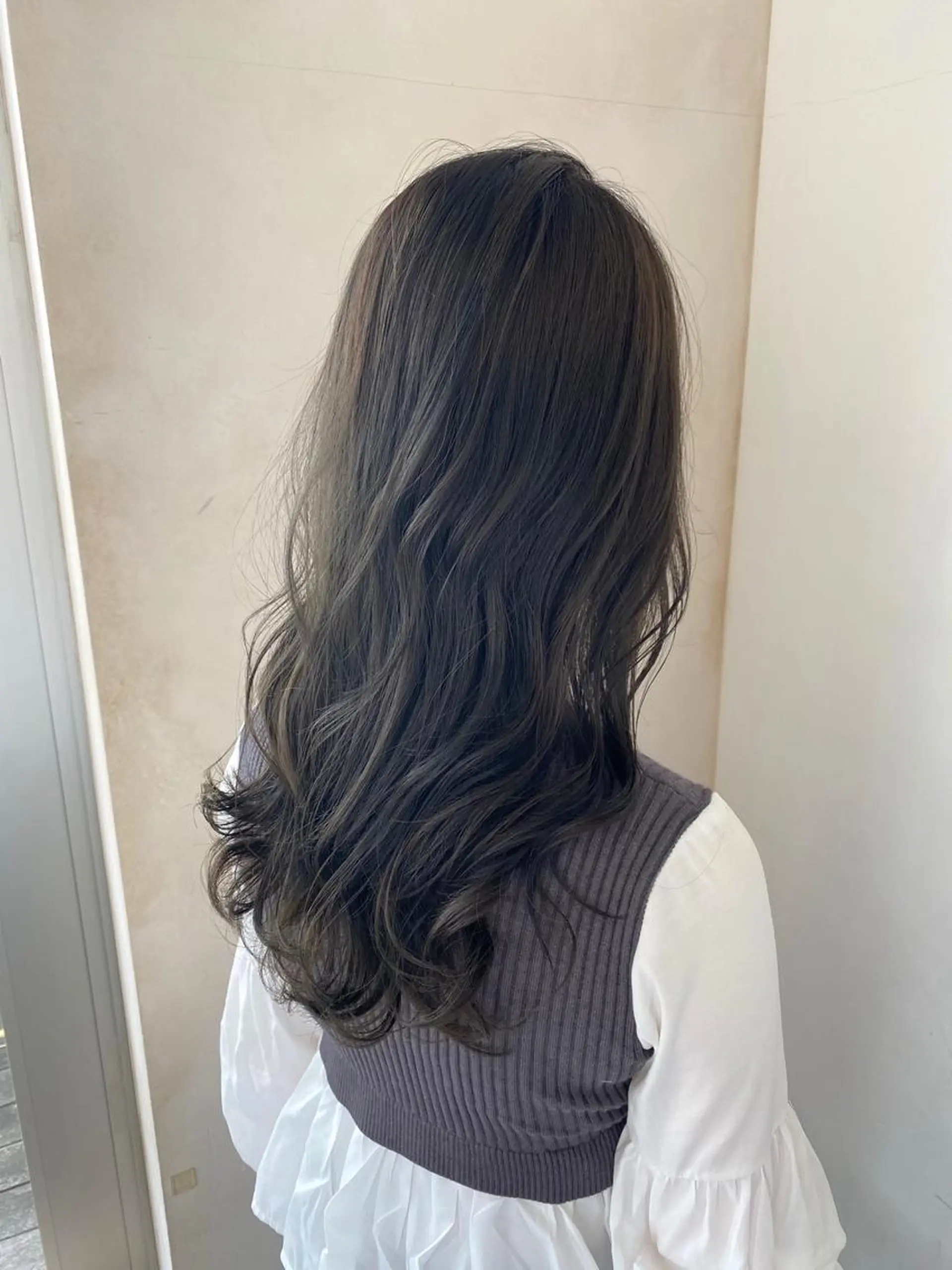 ロング 顔まわりカット🌟 くびれヘア/寺門遥輝のヘアスタイル