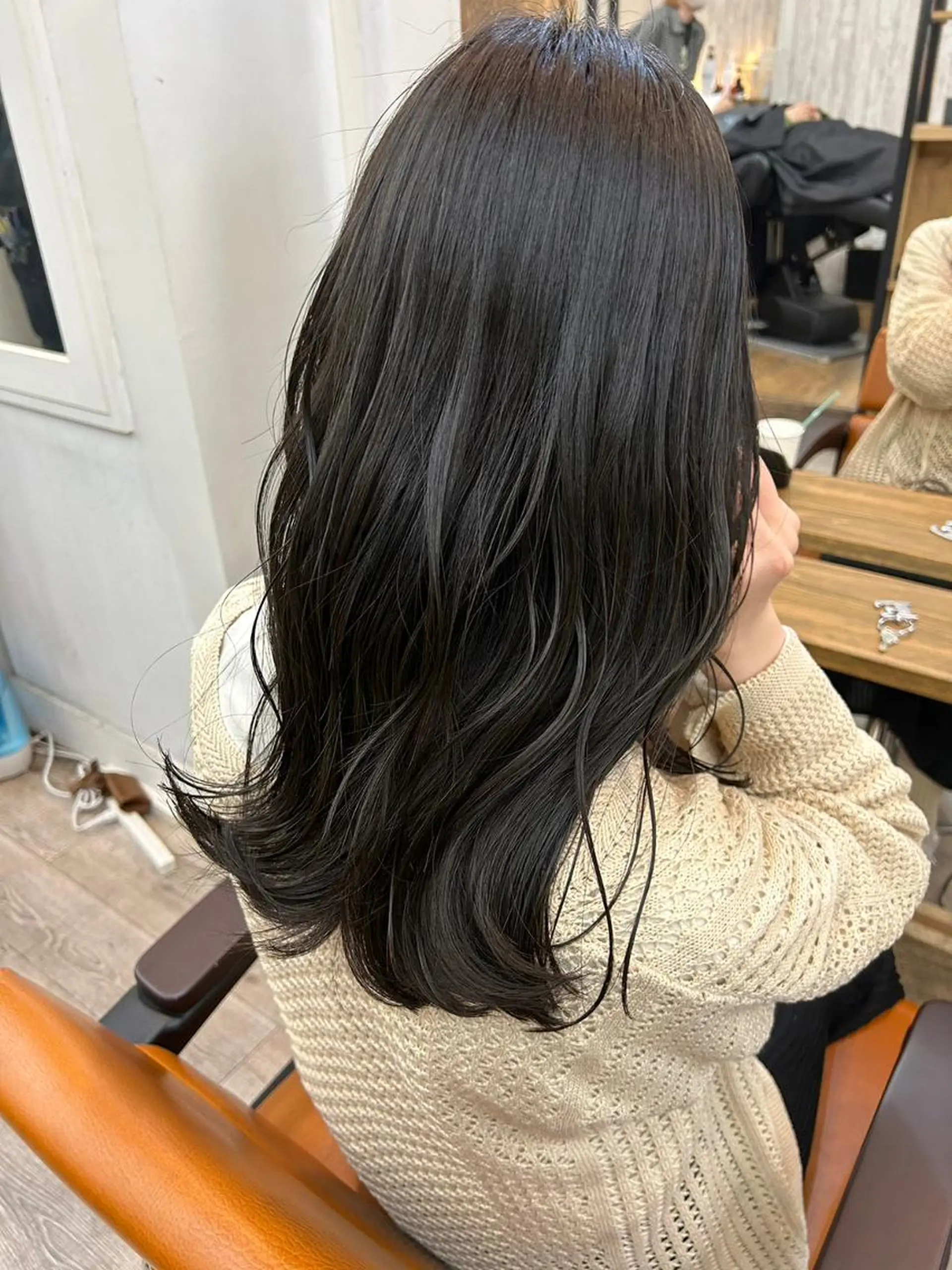 ロング カラー ブリーチ ケアブリーチ ダブルカラー イヤリングカラー ハイライトカラー カット ヘアカラー トリートメント N°sopo 札幌大通のヘアスタイル