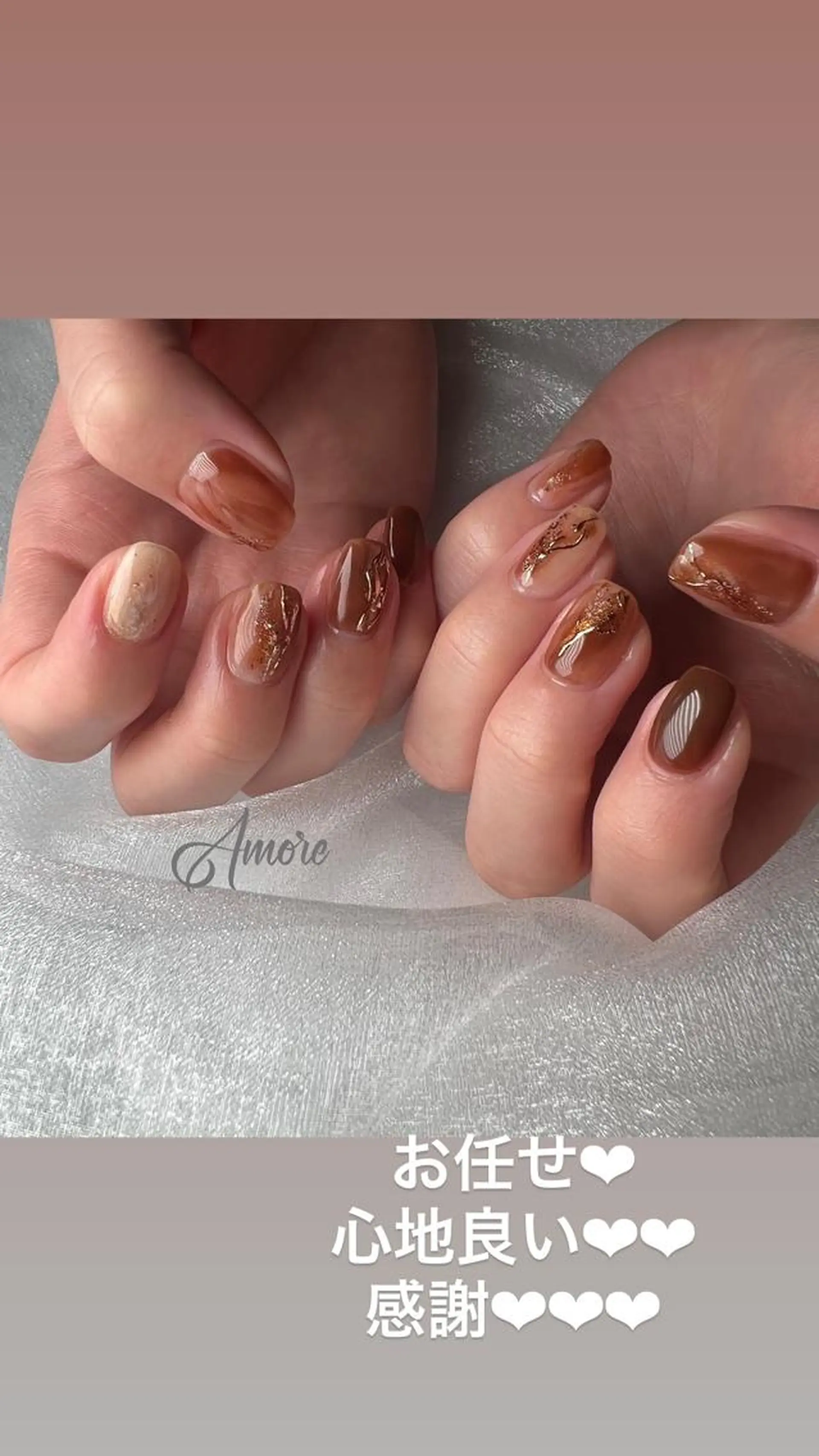 ネイル ジェルネイル ミラーネイル オフィスネイル パラジェル You kyehwaのネイルデザイン