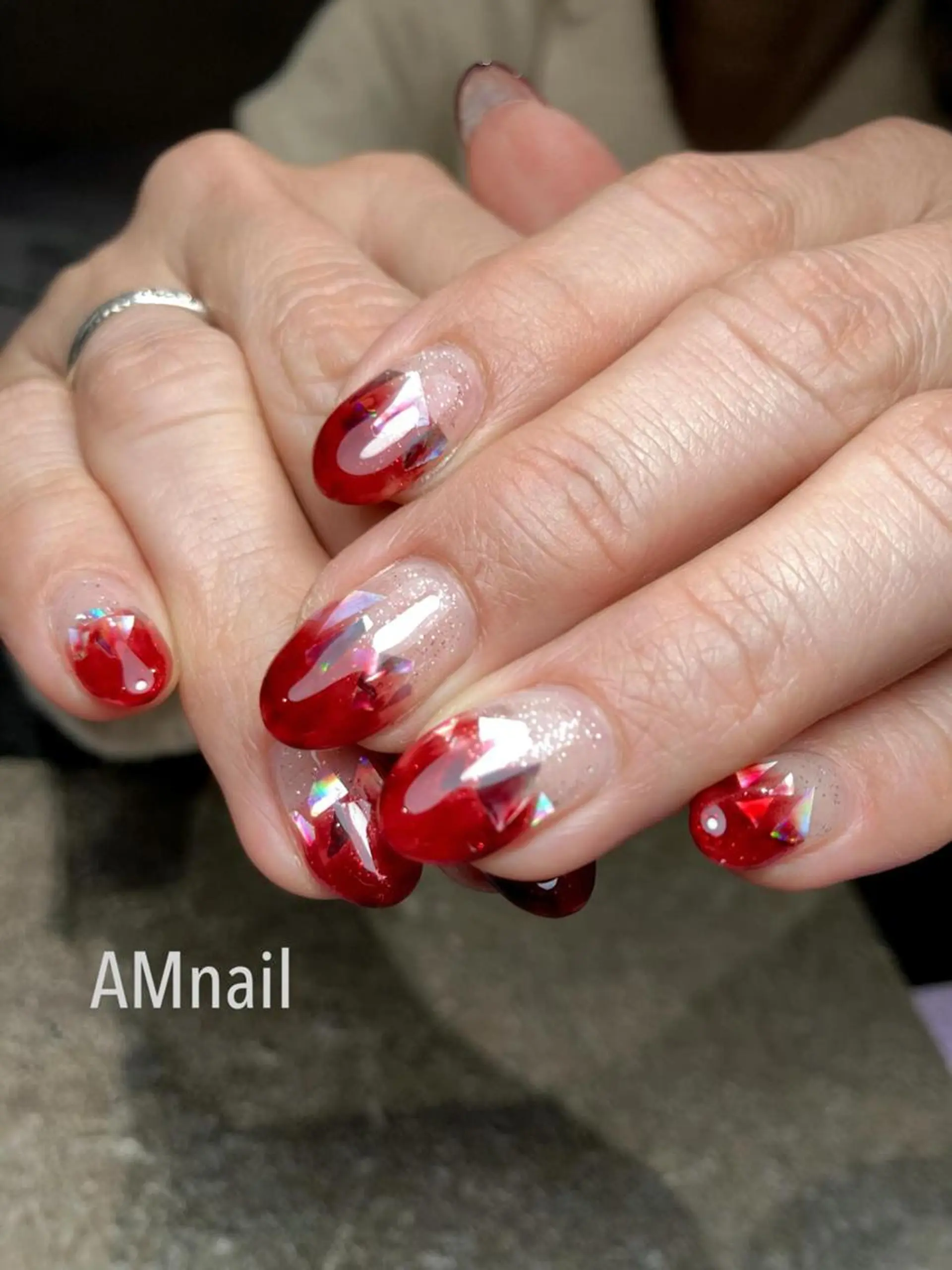 ネイル アートネイル 持ち込み ハンドネイル Am:nail 柏 SUE（スゥ）のネイルデザイン