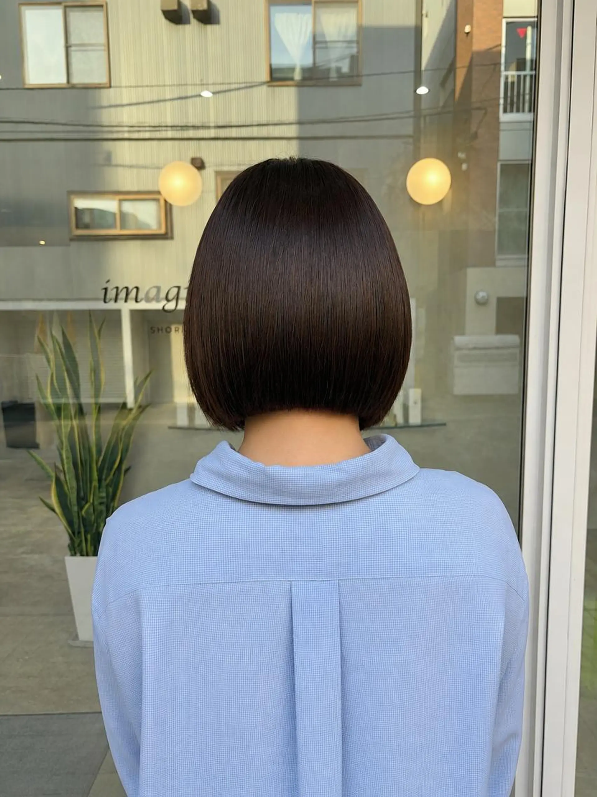 ショート 韓国ヘアケアブリーチ 莉奈のヘアスタイル