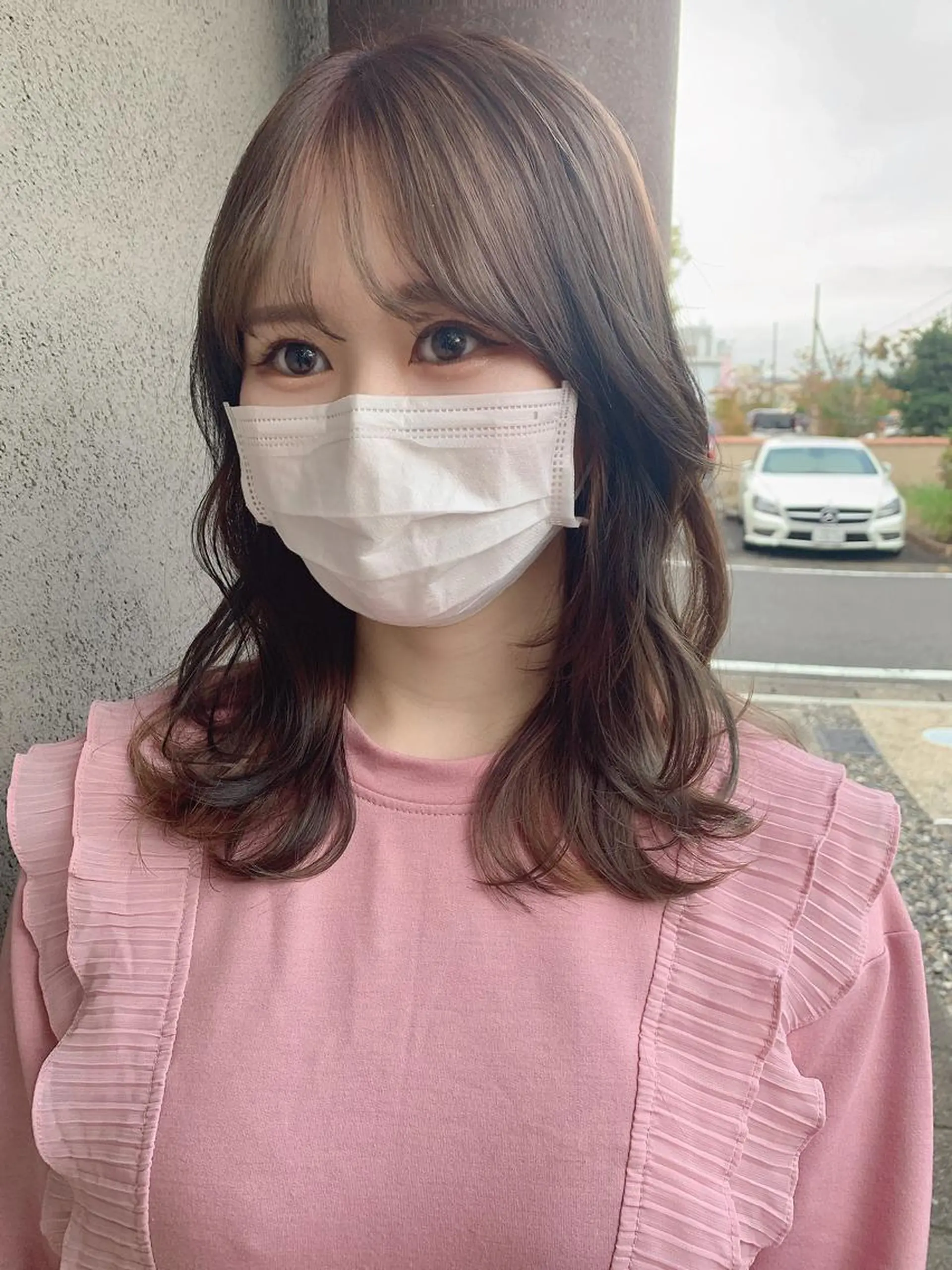 セミロング カット トリートメント 似合わせ松本 容政のヘアスタイル