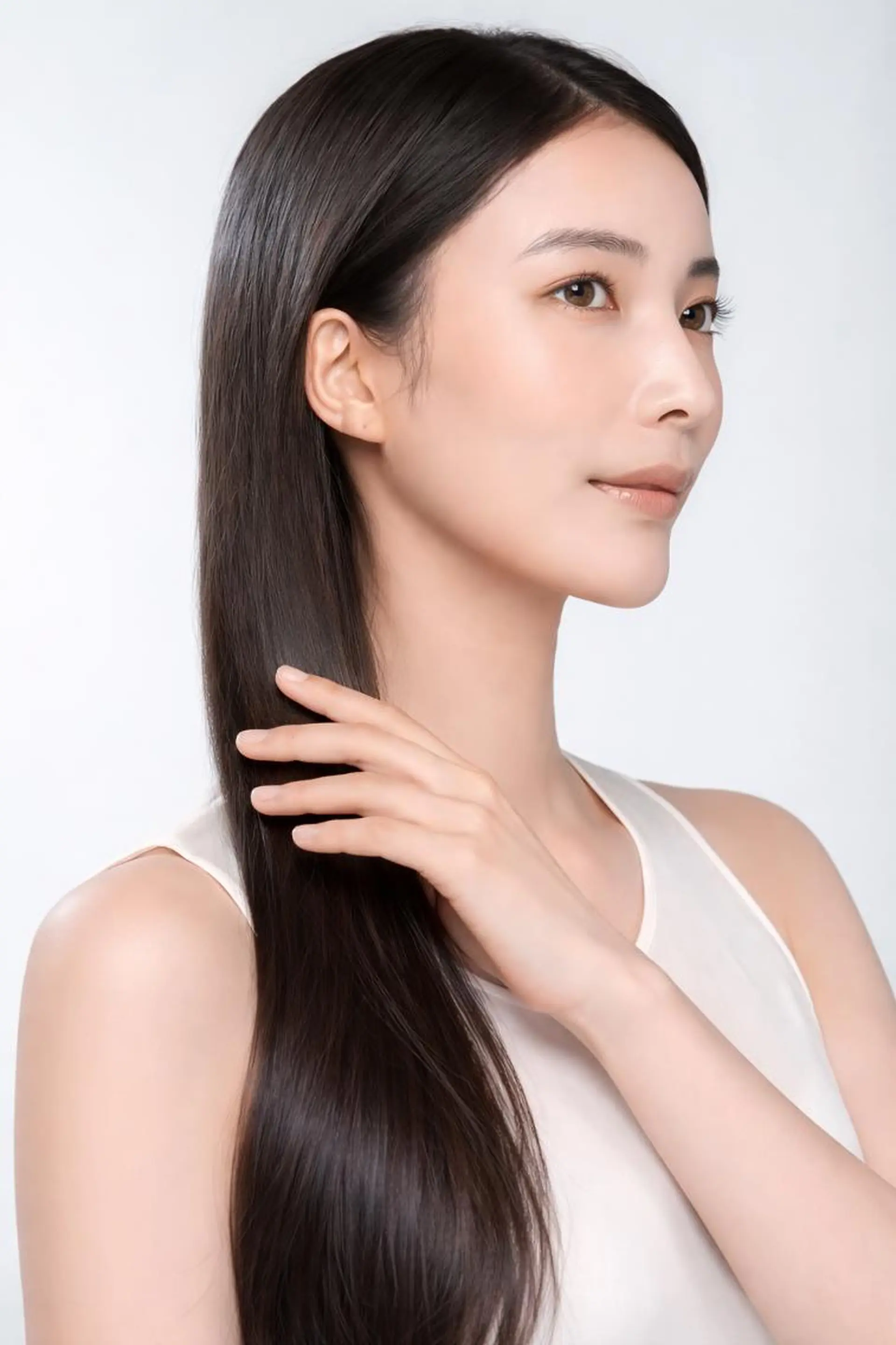 ミディアム カラー 白髪染め専門店 Recolor京橋店のヘアスタイル