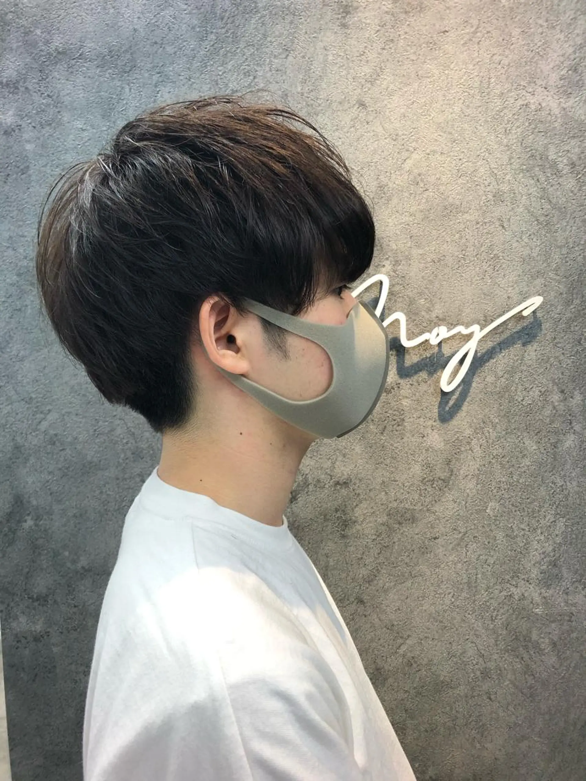 メンズ マッシュ ツーブロック Noy所属・Noyヨシモト ヒロトのヘアスタイル