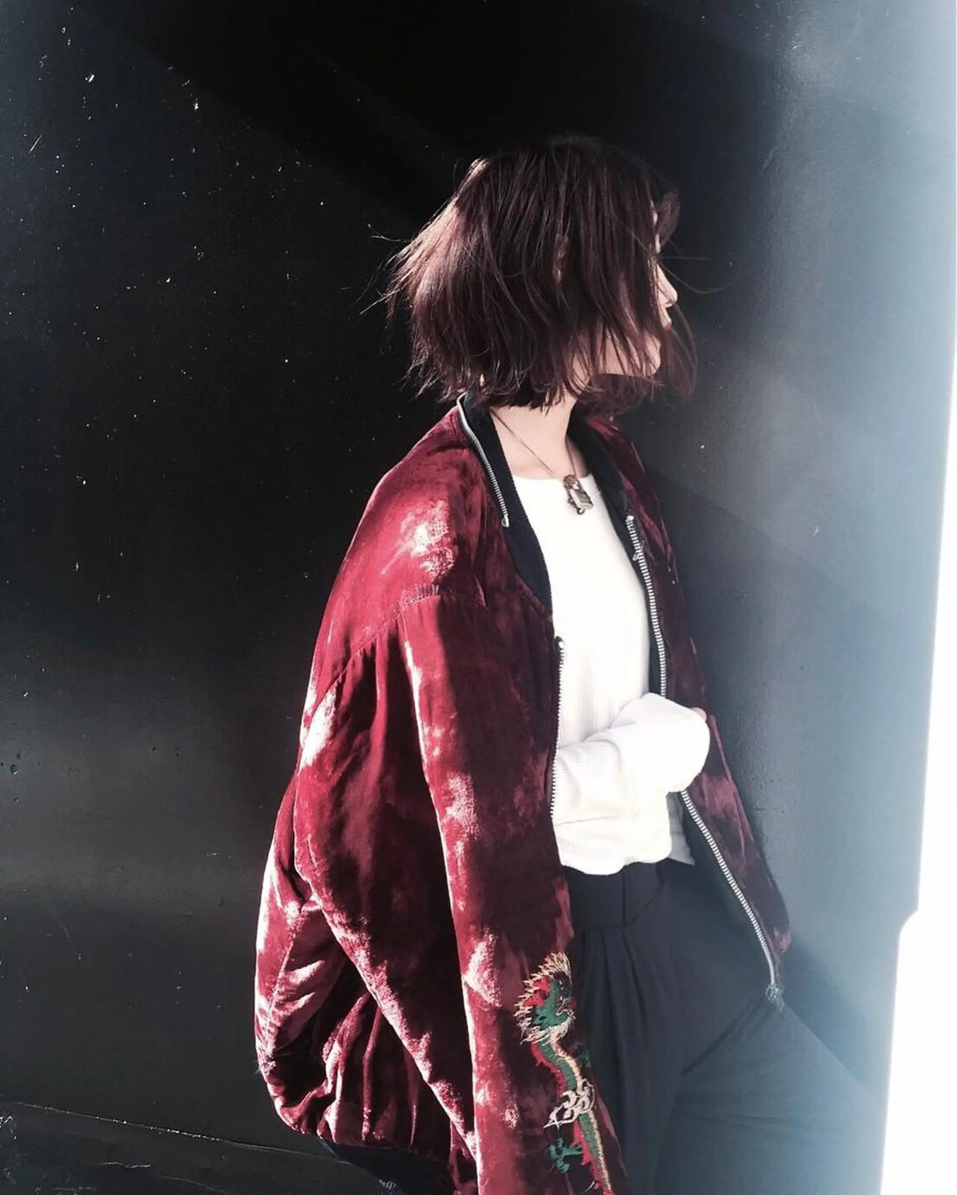 ショート カラー パーマ 優作 〜圧倒的信頼〜のヘアスタイル