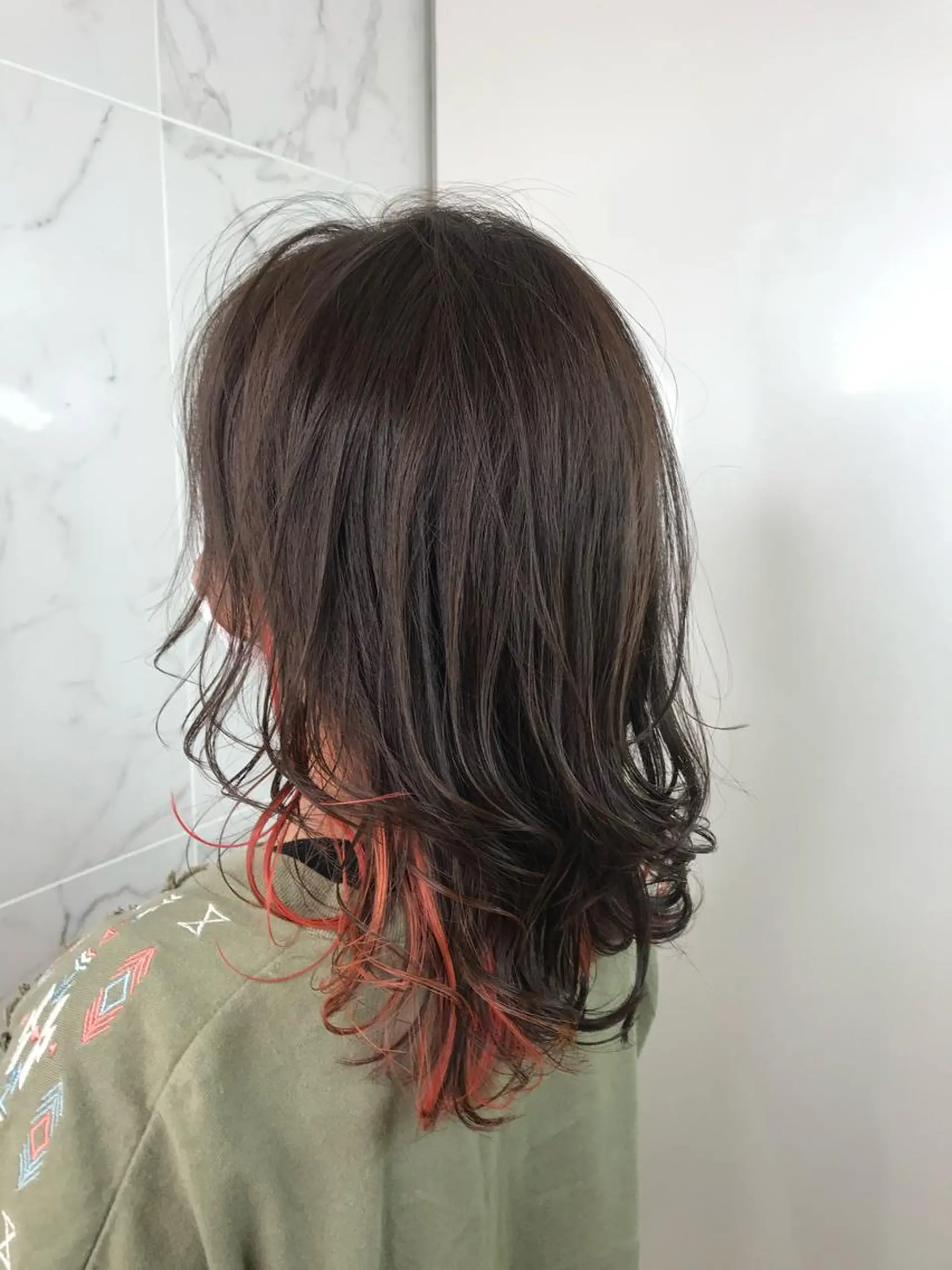 セミロング 🫧ツヤ髪個室美容室 安食茉莉🫧のヘアスタイル