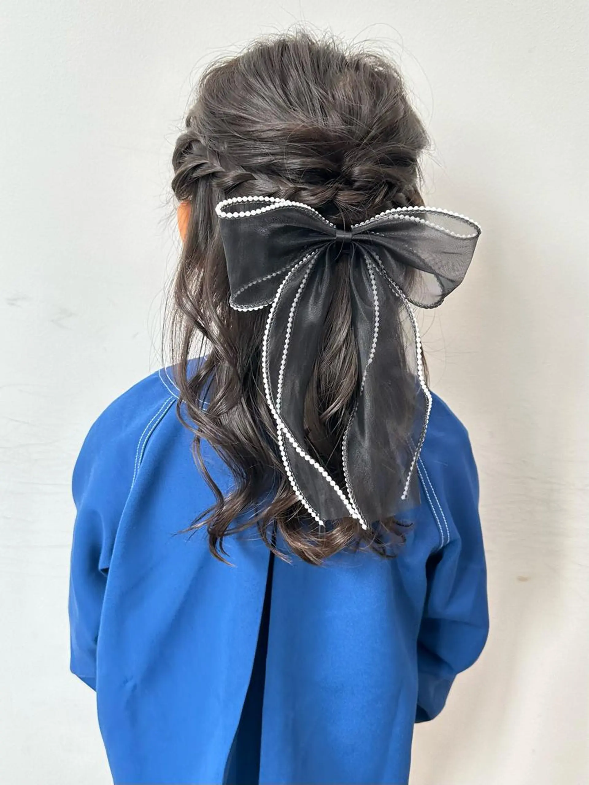 ロング キッズ ヘアセット recipe 黒木 彩那のヘアスタイル