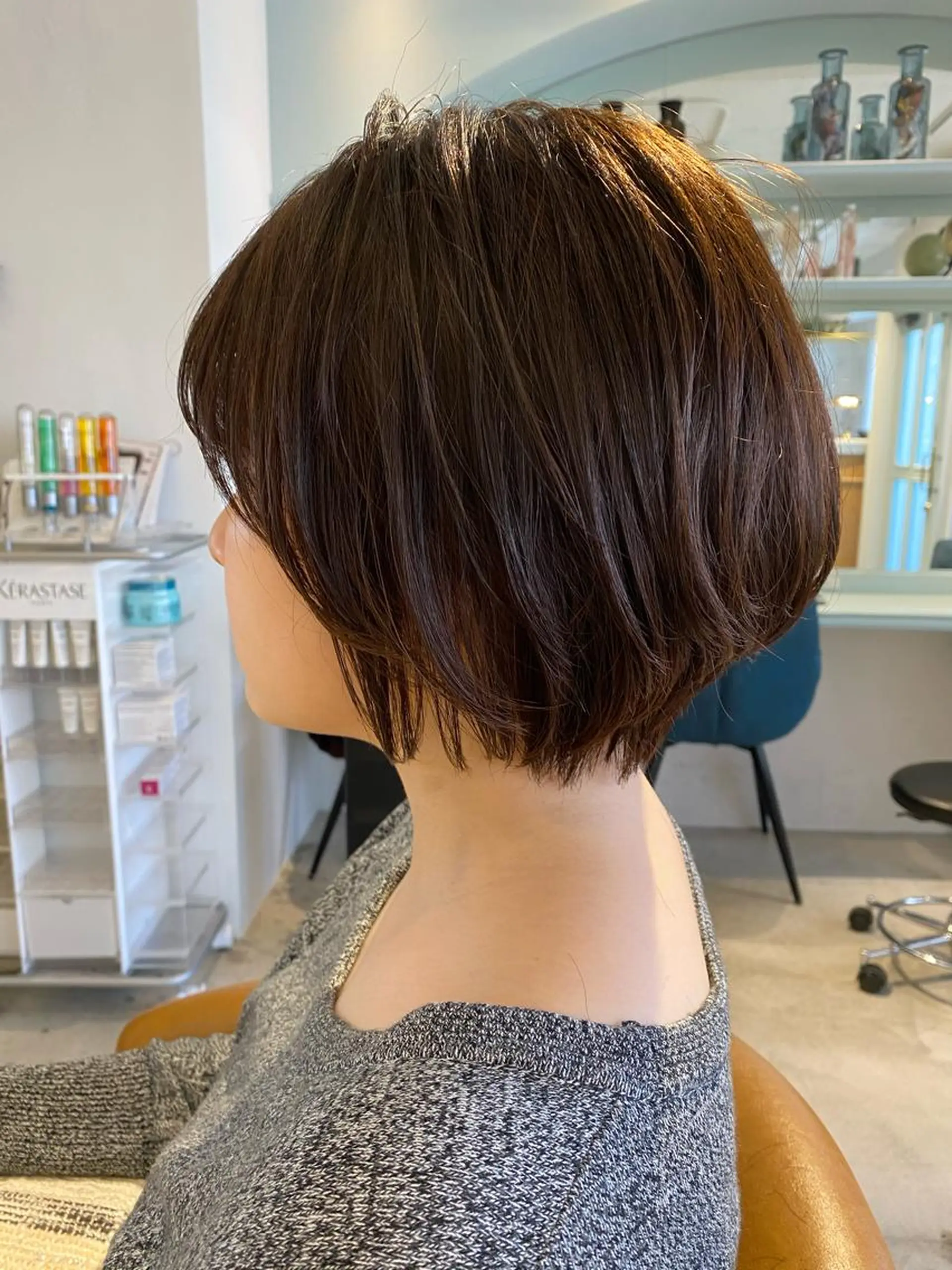 ショート 髪質改善レイヤー/ ボブたんの翔太のヘアスタイル