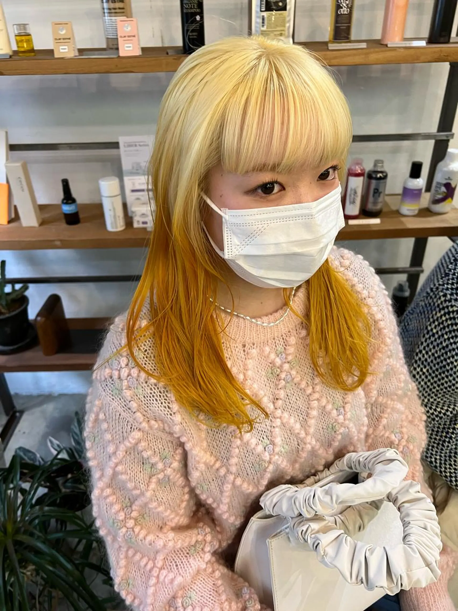 ロング カラー ハッシュカット カシマハヤトのヘアスタイル