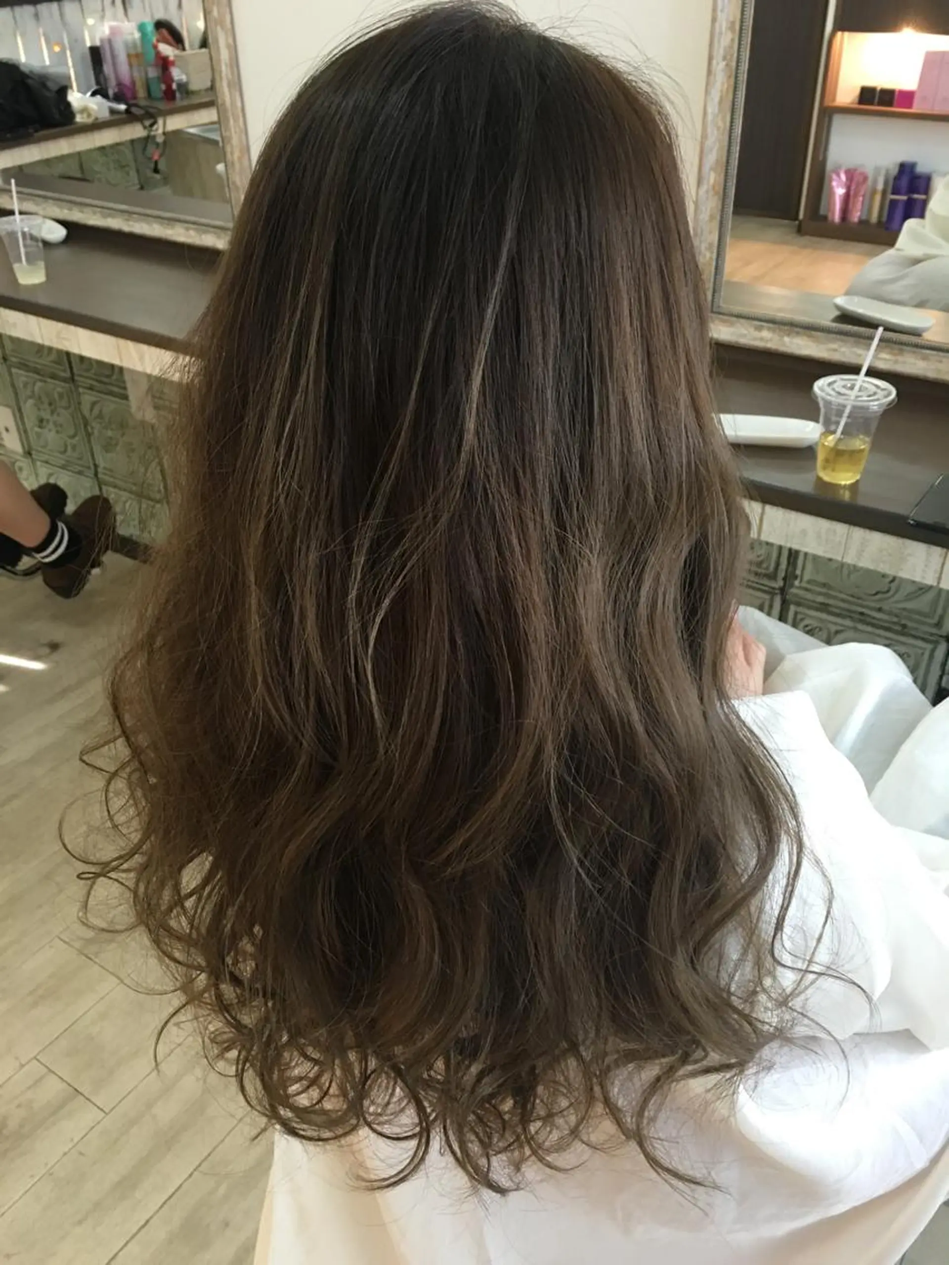 ロング トレヴァー デルチザンのヘアスタイル