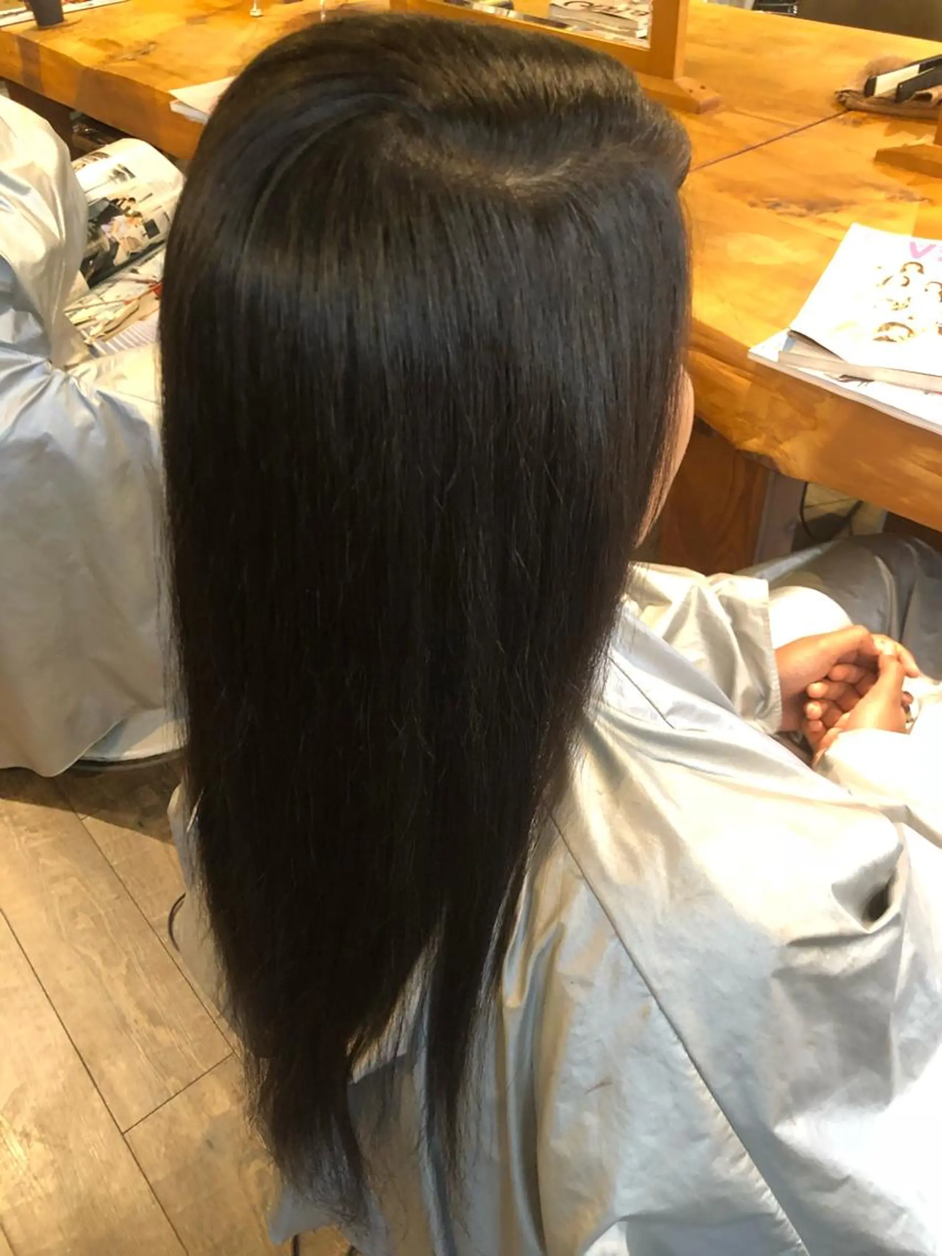 カット 縮毛矯正 トリートメント ISHIMORI  のヘアスタイル