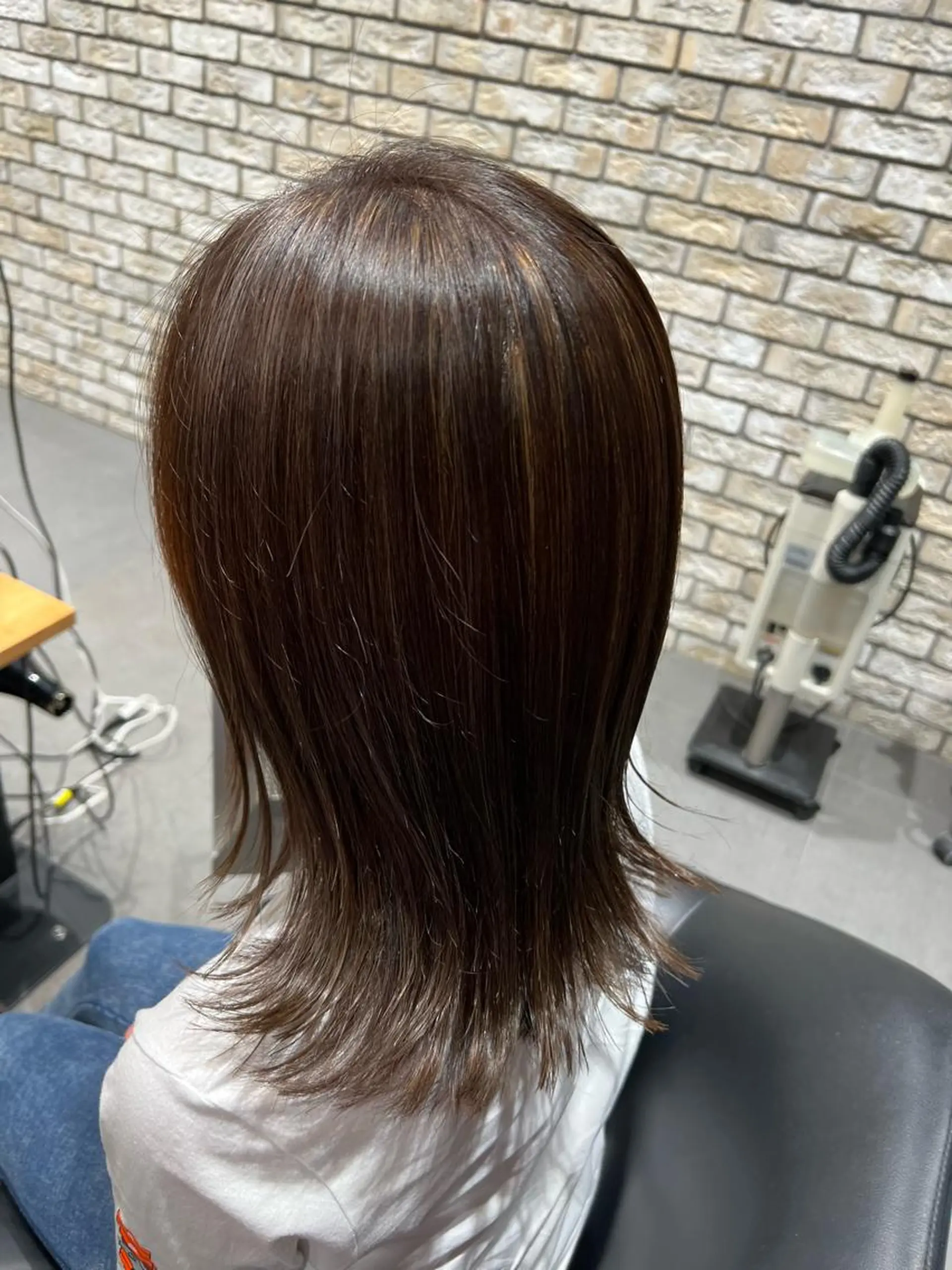 セミロング 畑中 香穂のヘアスタイル