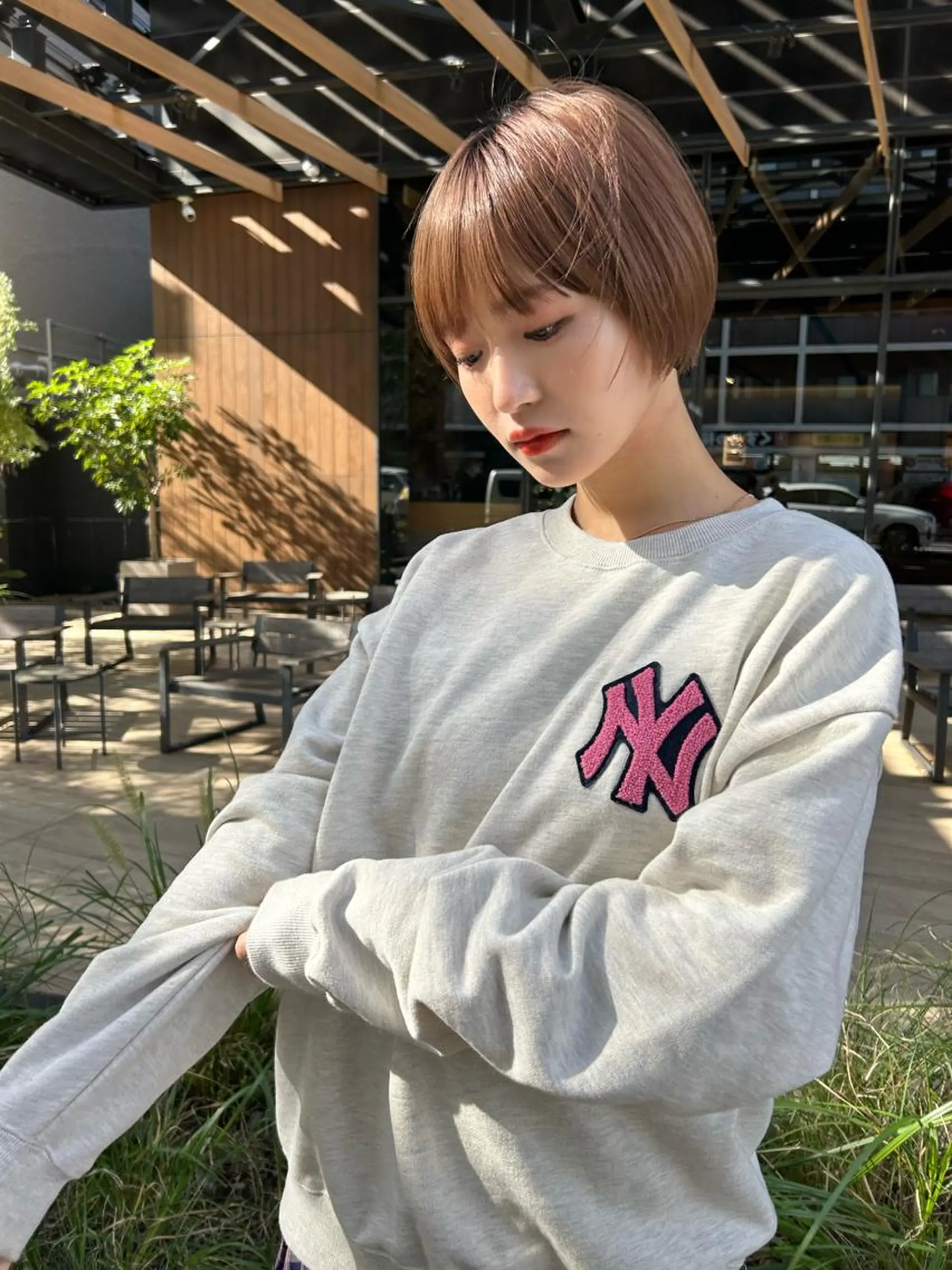 ショート カラー 一ノ瀬 暁のヘアスタイル