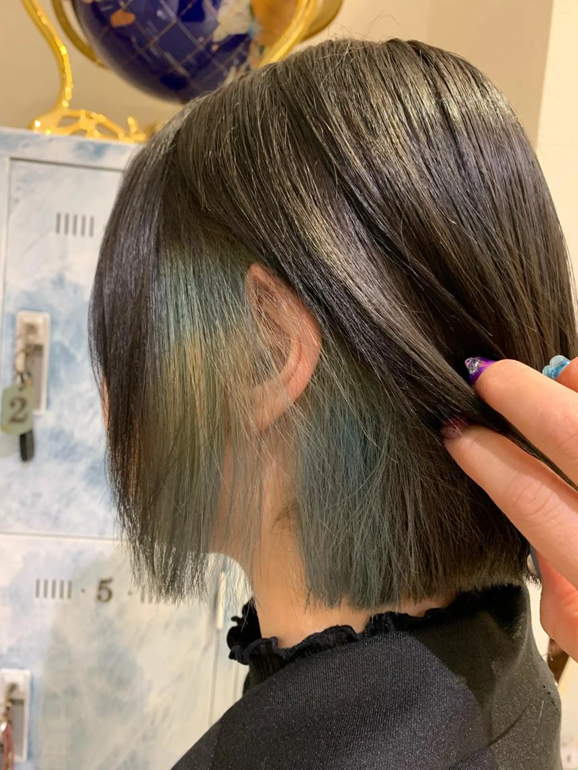 ショート カラー 髪質改善/縮毛矯正 ツヤ髪🩷さつきのヘアスタイル