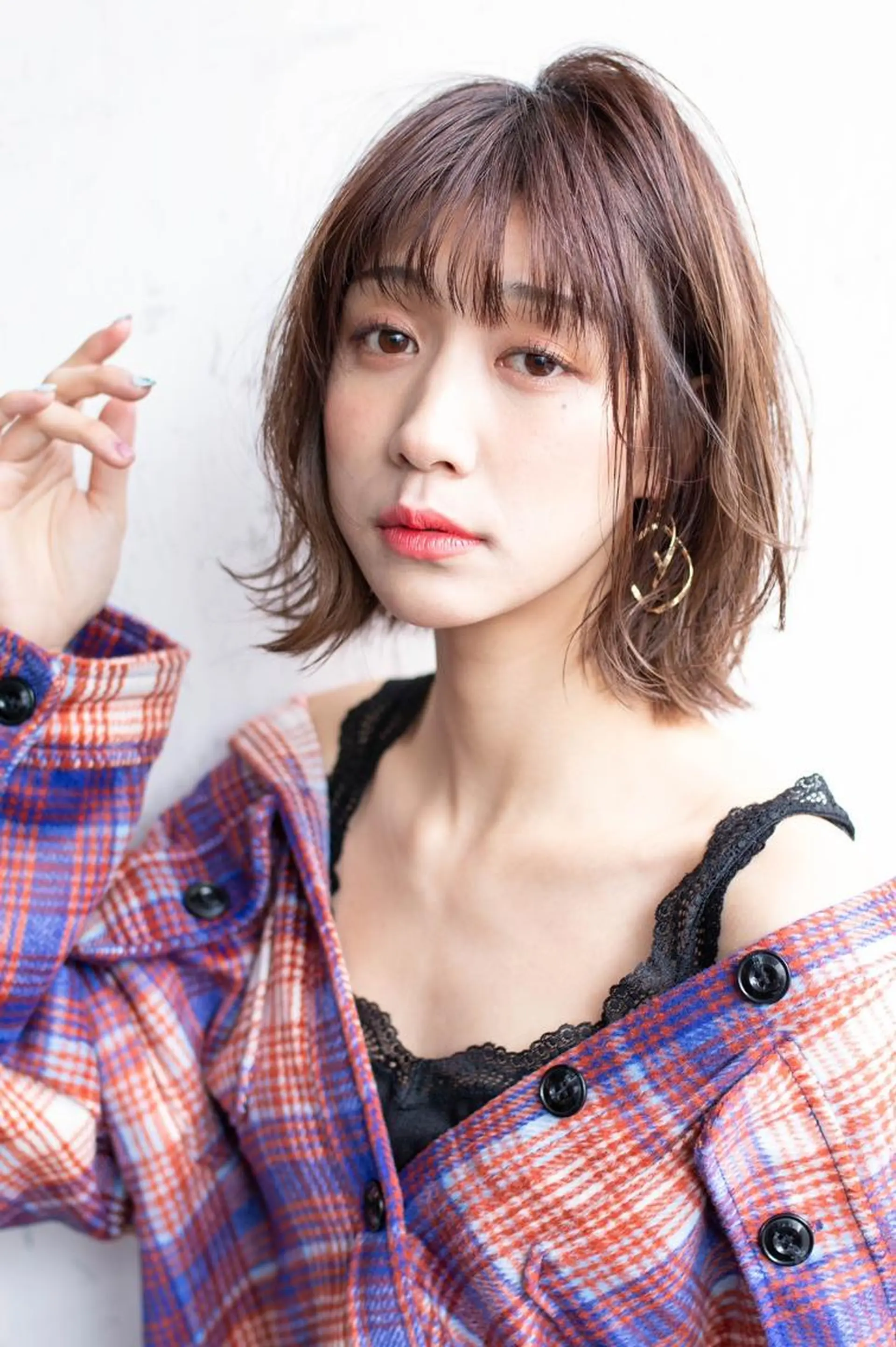 ミディアム カラー パーマ 🎊LUZ🎊_公 式_🩵髪質改善🩵のヘアスタイル