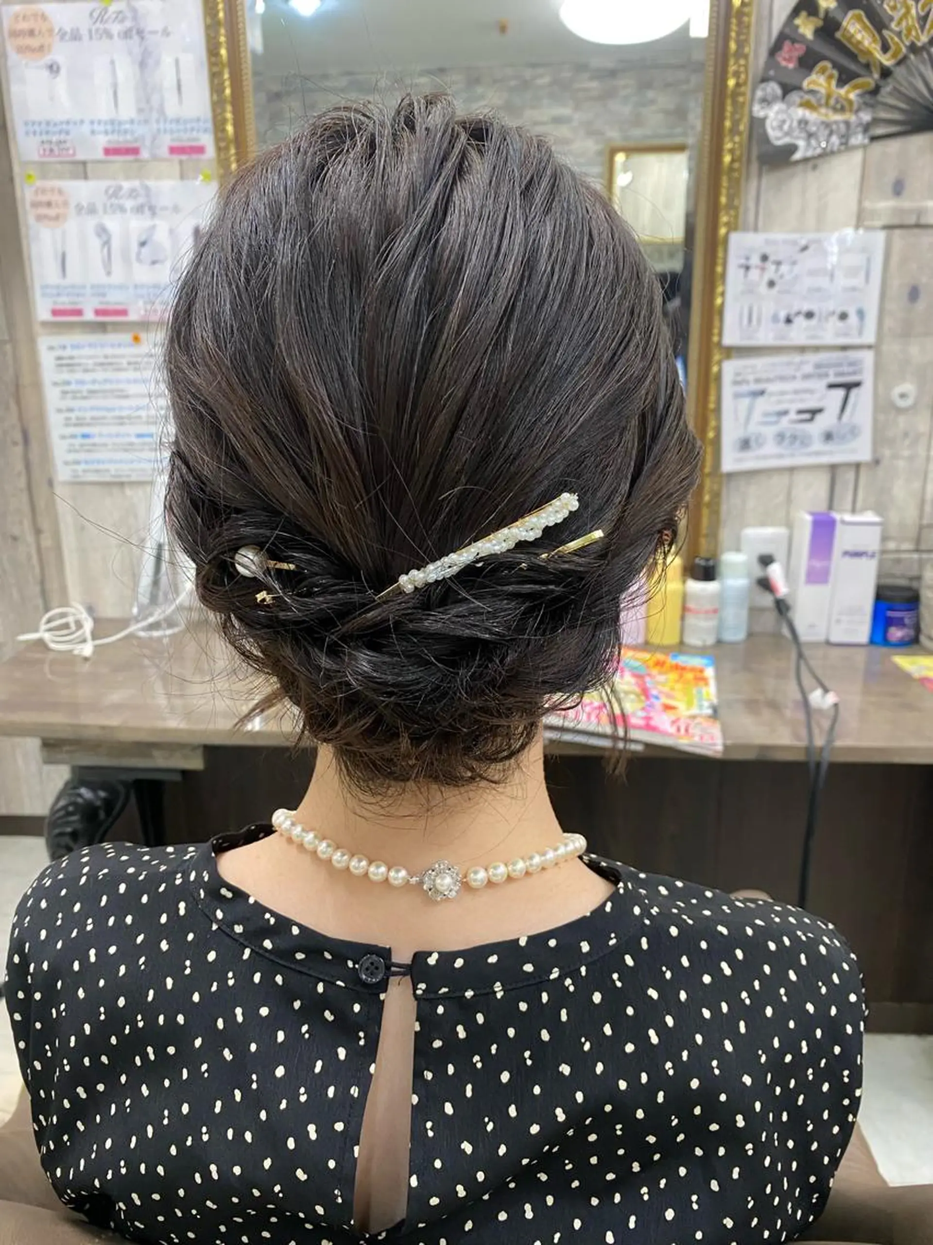 ショート ボブ ヘアセット Arphy/ /のヘアスタイル