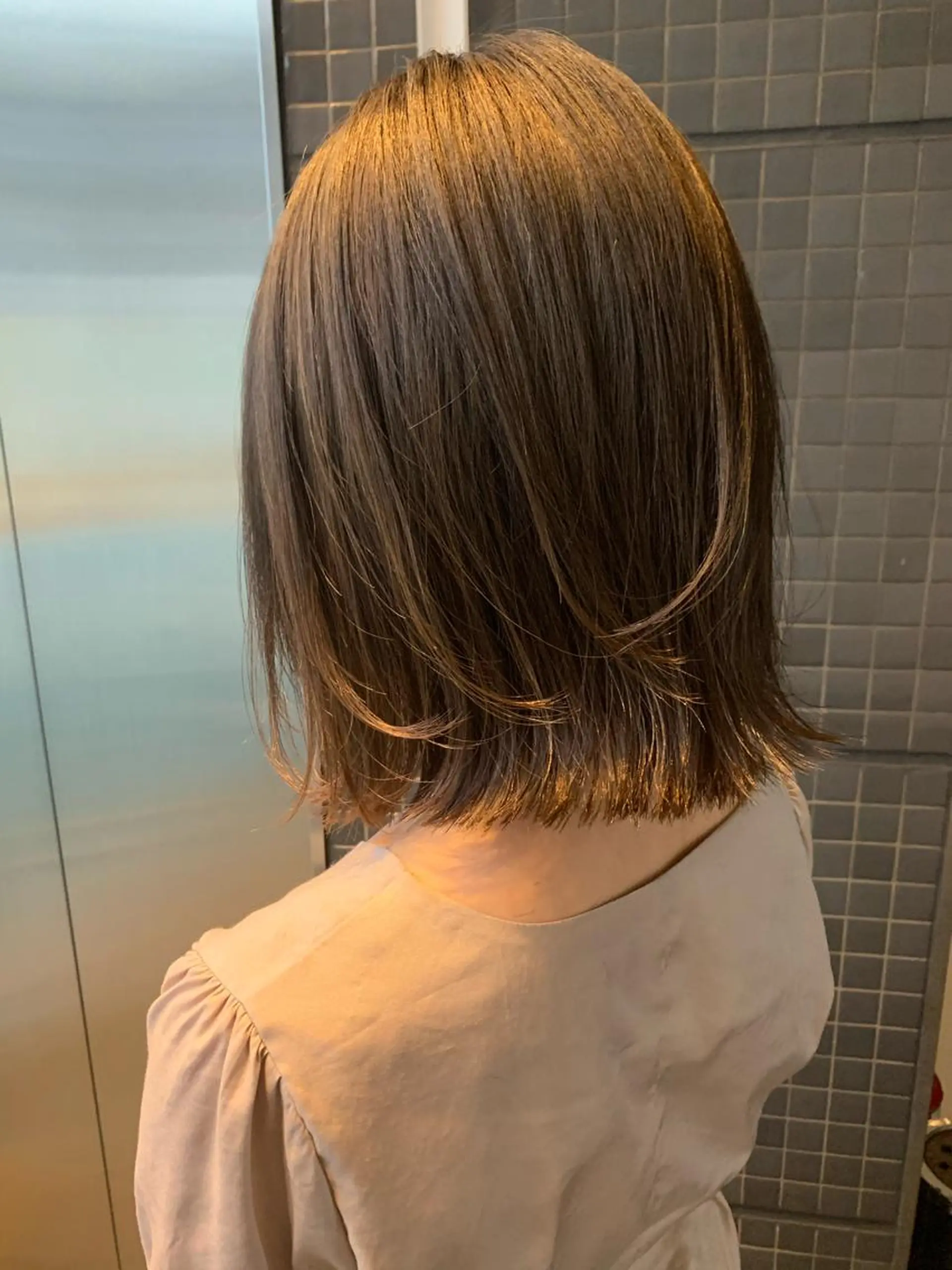 ショート カラー ボブ 髪質改善サロン 心斎橋ARCHEのヘアスタイル