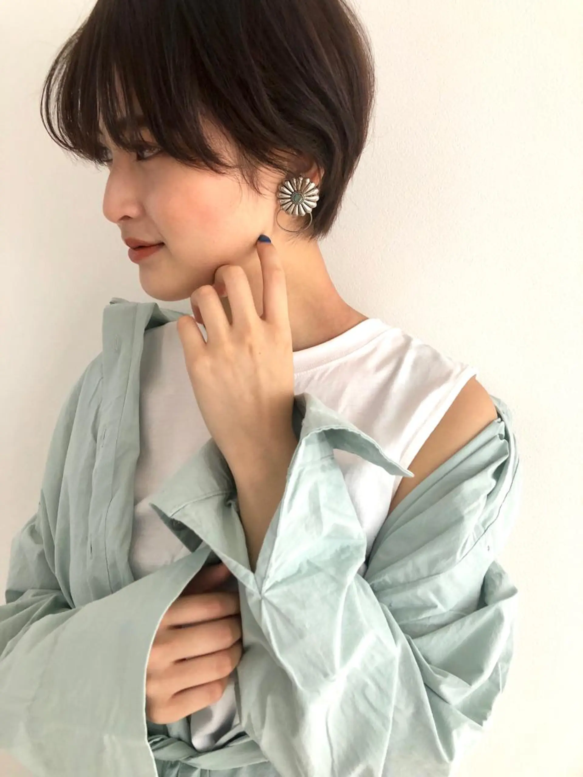 ショート 長江 諒のヘアスタイル
