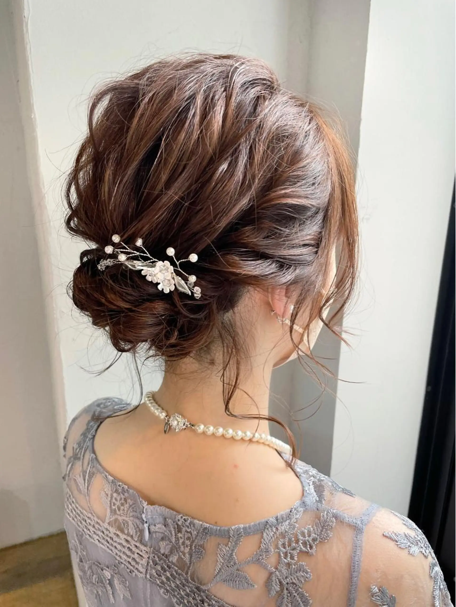 ヘアアレンジ ローシニヨン ヘアセット Lila's所属・minami /ヘアセットのヘアスタイル