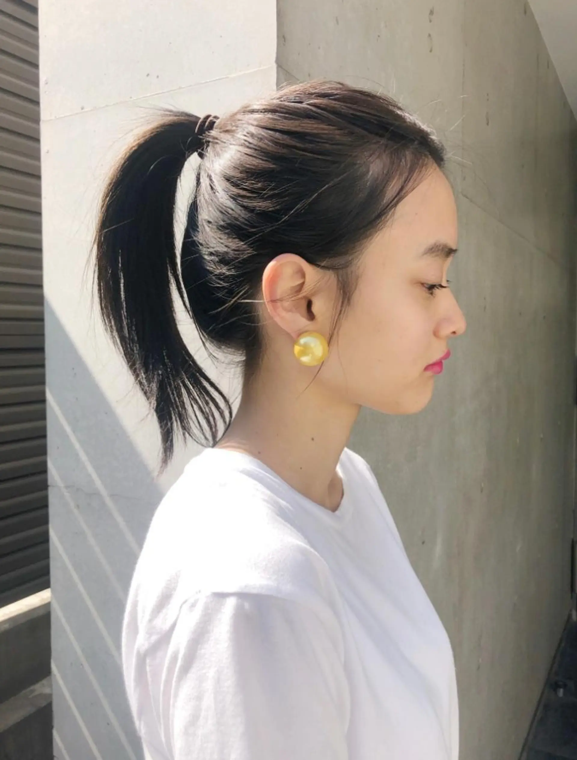 セミロング カラー お洒落ベージュ🤎 代官山shibukiのヘアスタイル