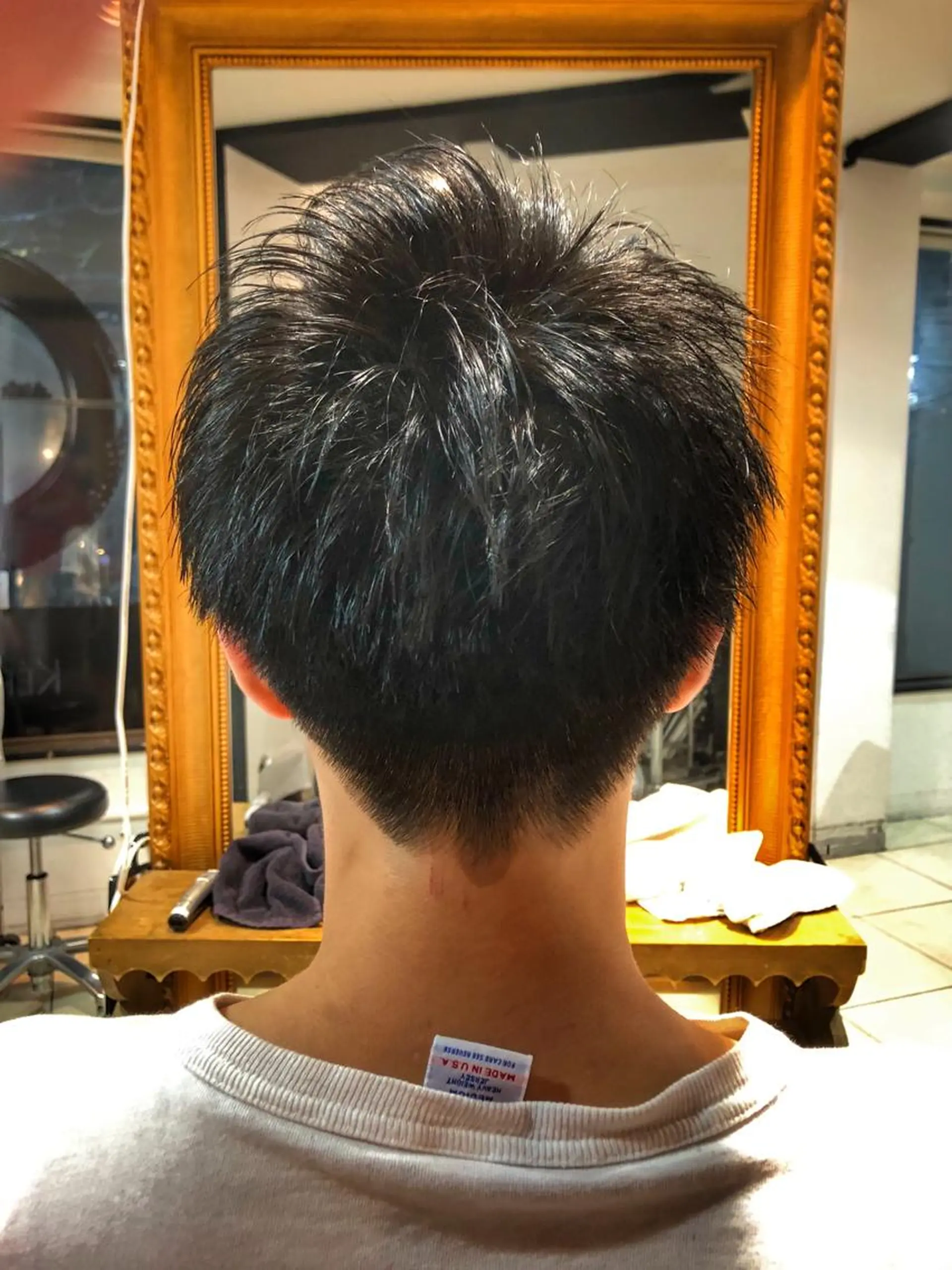 ショート カラー パーマ メンズ 美髪矯正 Rioのヘアスタイル