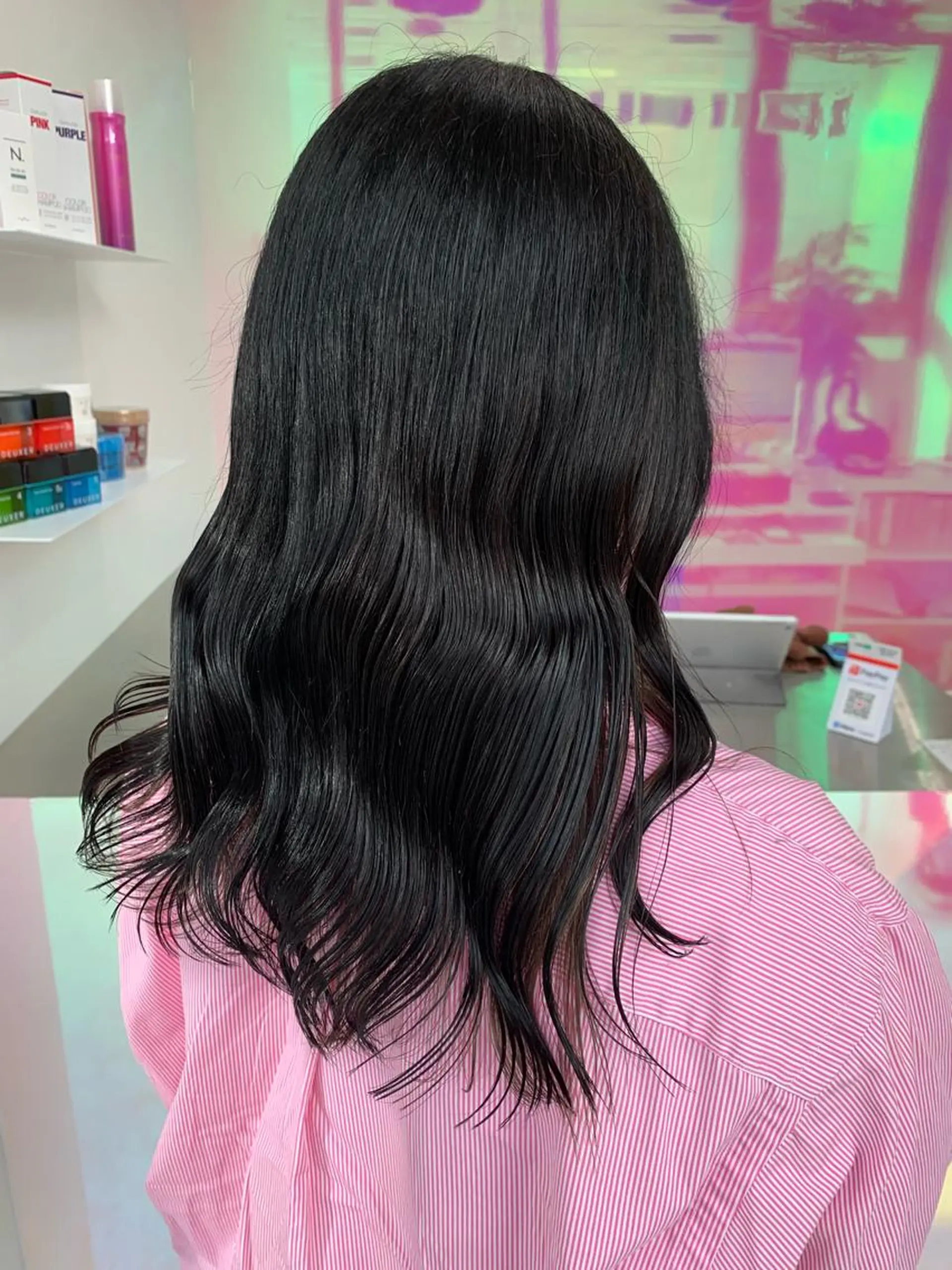 セミロング カラー ヘアカラー トリートメント ヘッドスパ ヘアセット 🎨ブリーチ職人 店長Takaya🎨のヘアスタイル