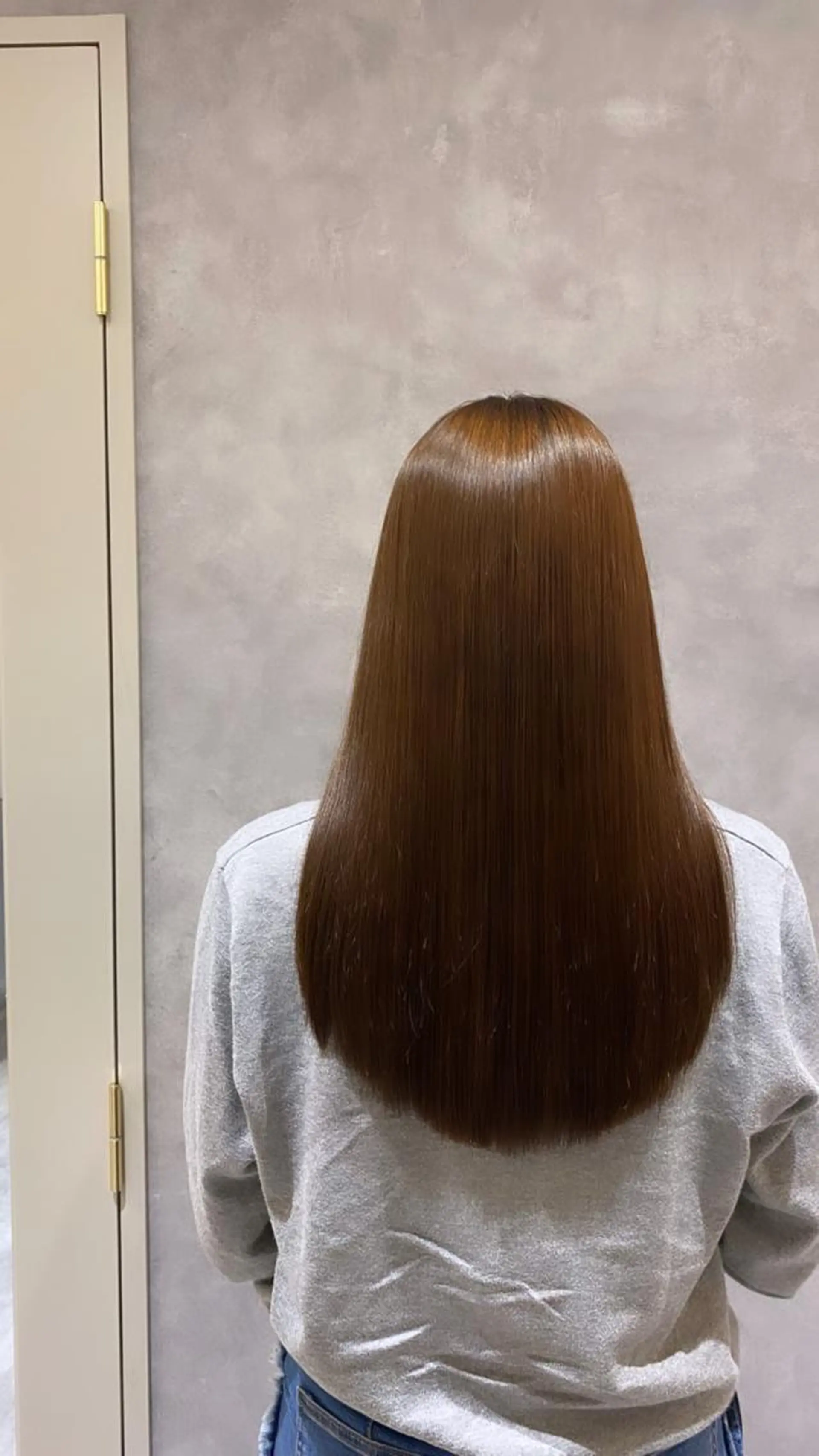 セミロング カット トリートメント 髪質改善/美髪師/ 田邊翔伍のヘアスタイル