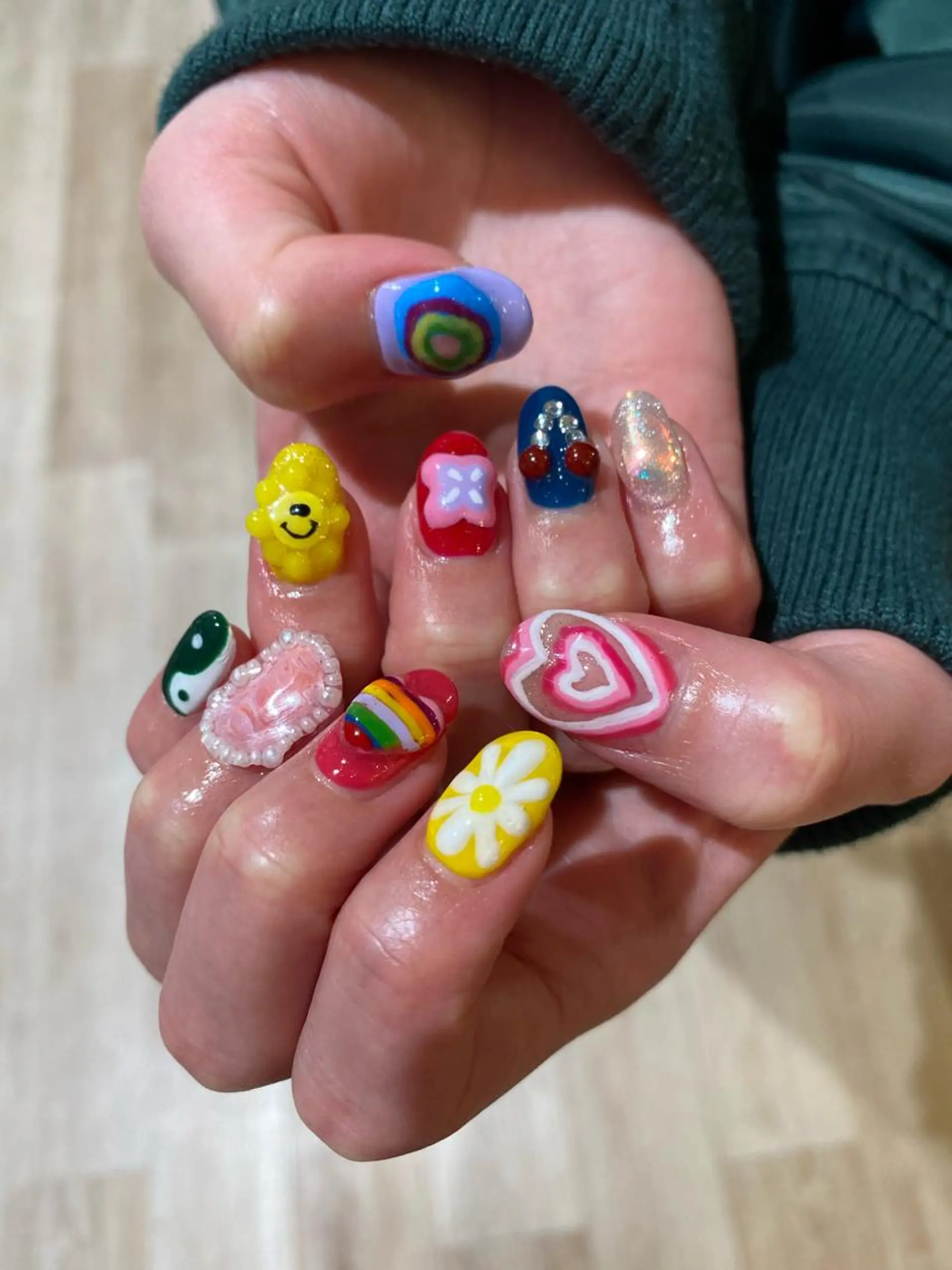 ネイル niconail 🧣ayu 📍烏山のネイルデザイン