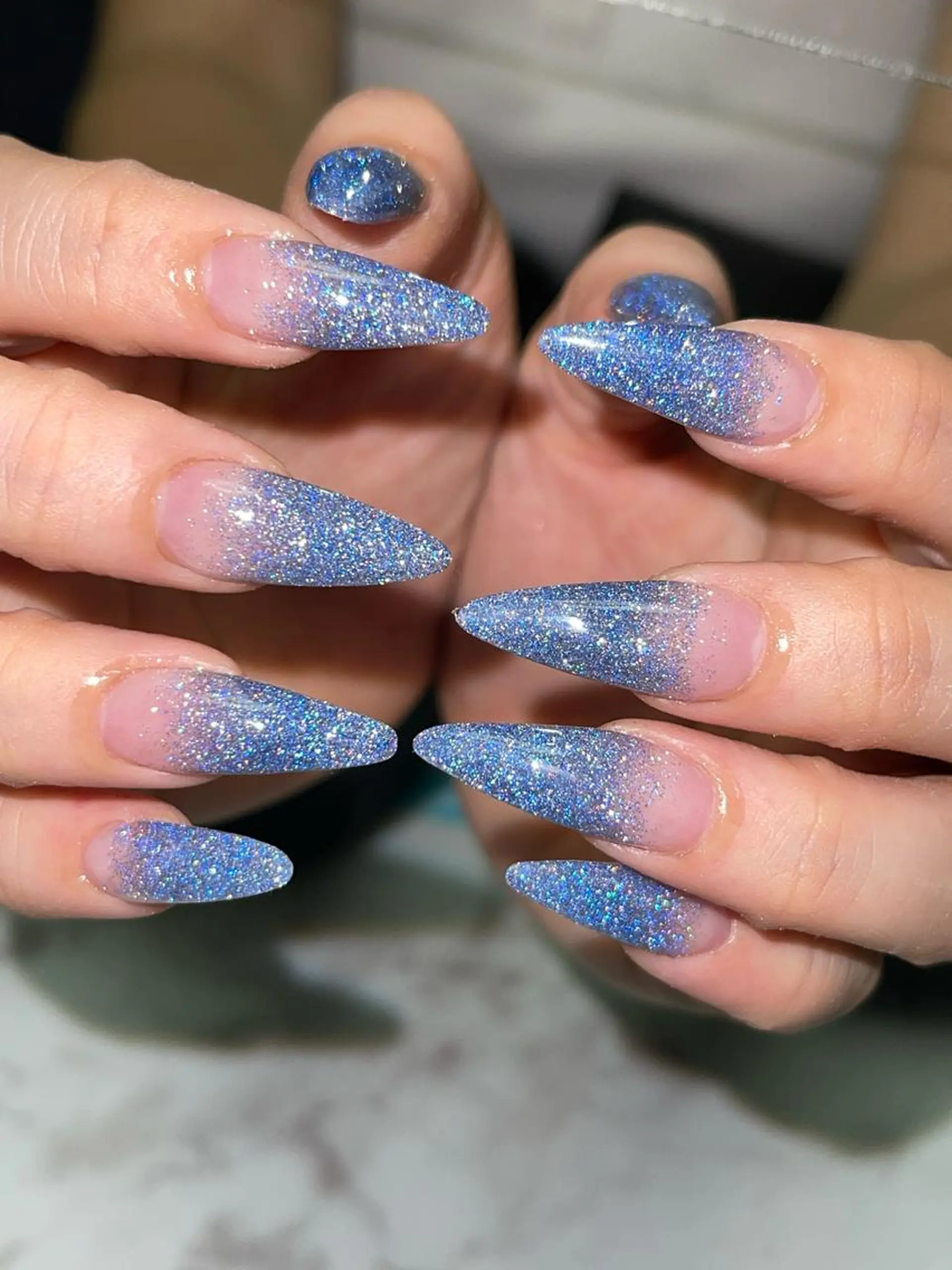 ネイル フラッシュネイル ロングネイル スカルプネイル ハンドネイル Nail Salon espritのネイルデザイン