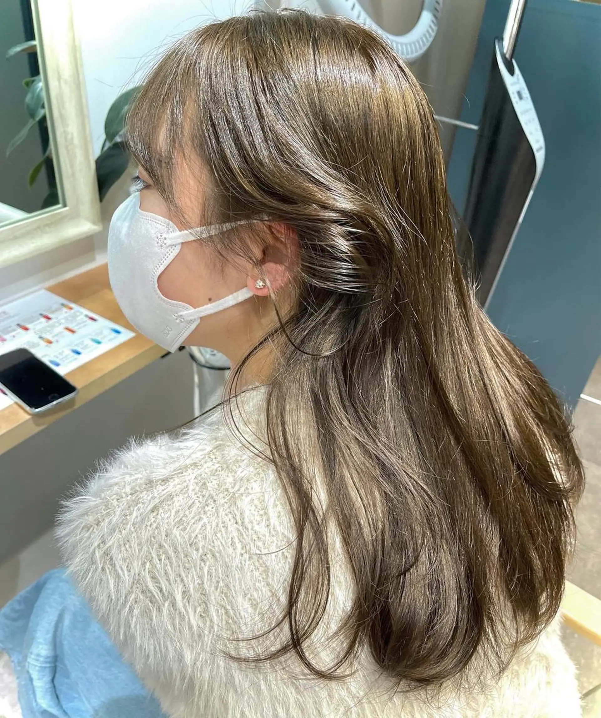 セミロング ヘアカラー ano ♡のヘアスタイル