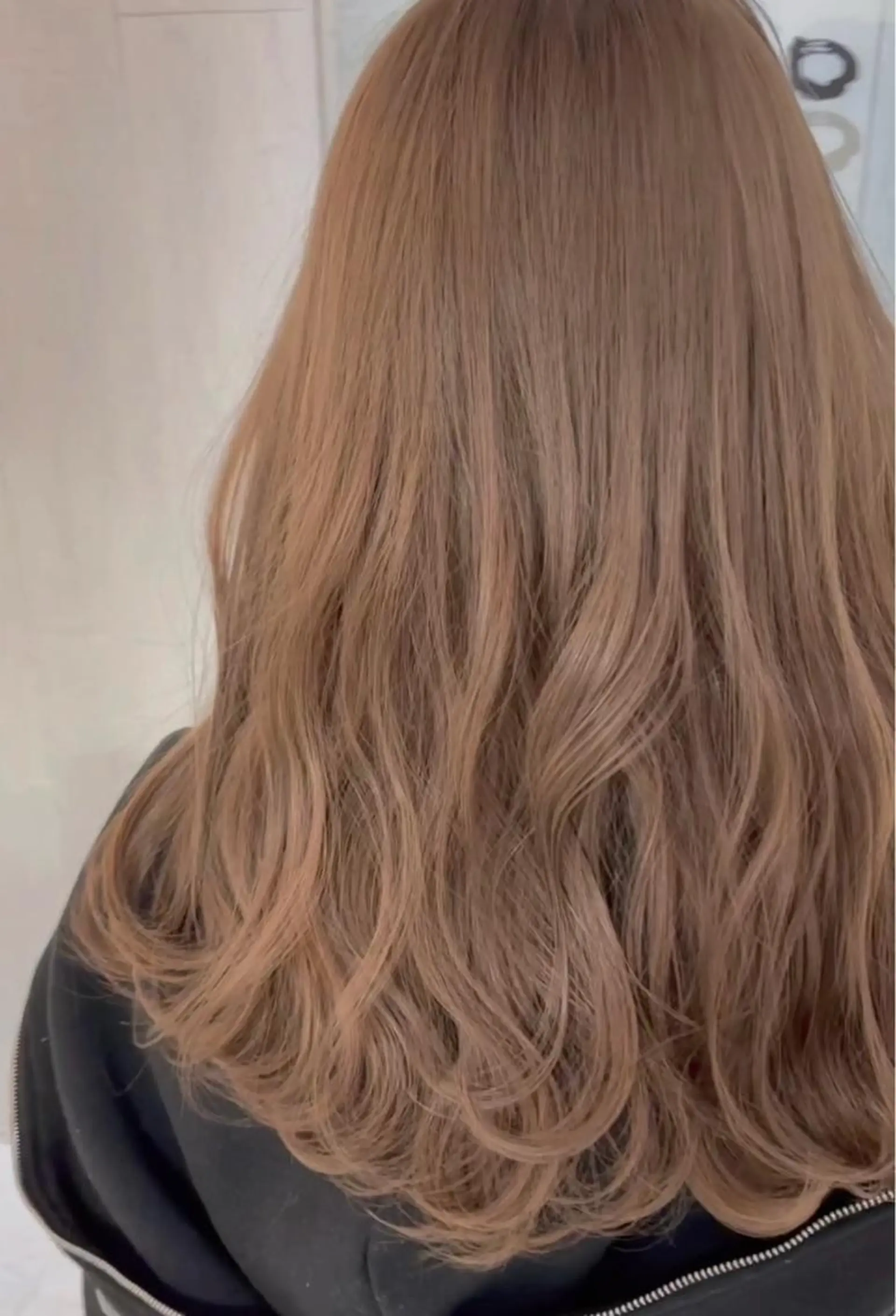 ロング ボブ ハイライト 髪質改善 韓国風ヘア トリートメント BRIDGE あきらのヘアスタイル