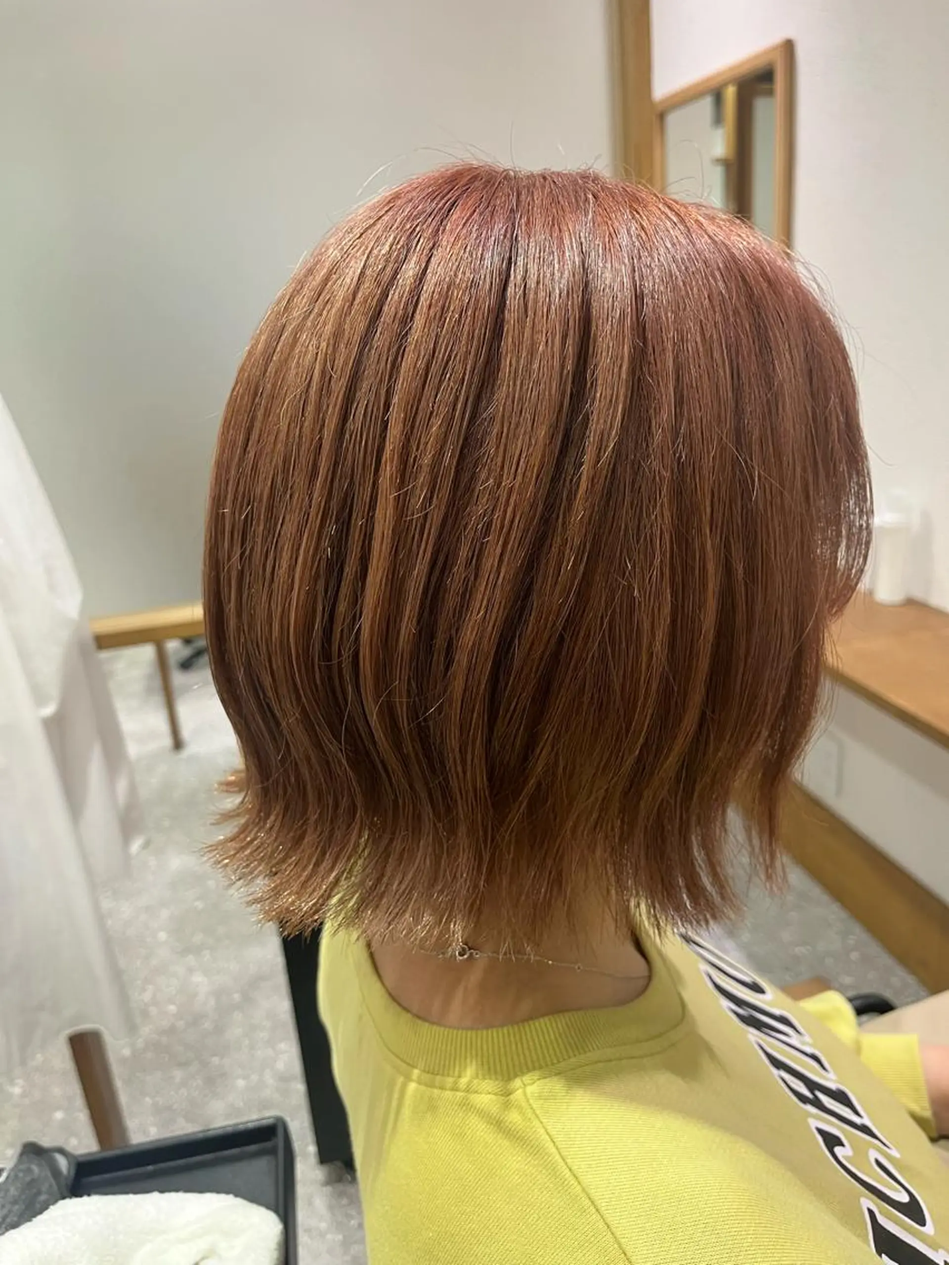 ミディアム ボブ 外ハネヘア ✿ すずかのヘアスタイル