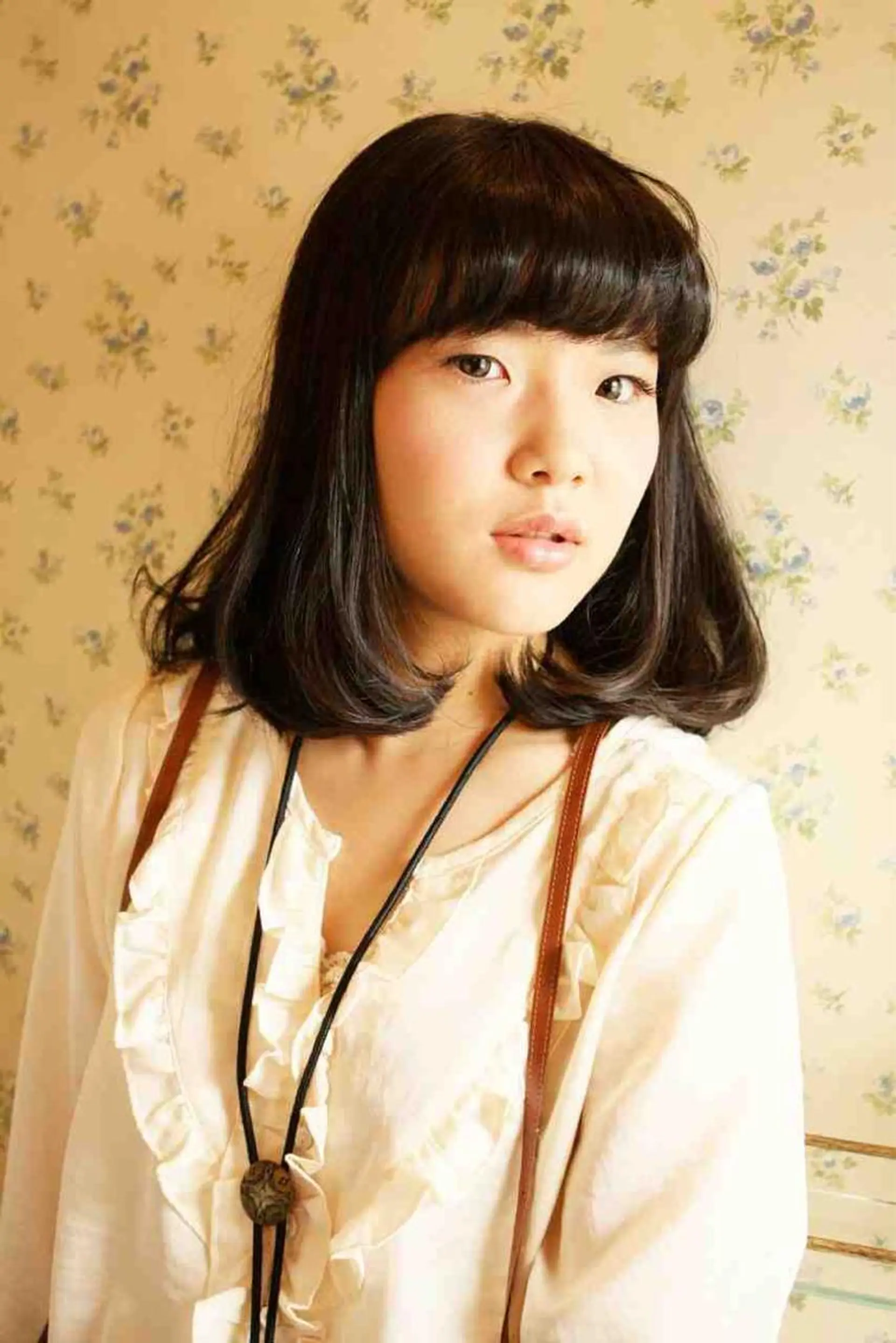 ミディアム パーマ カット パーマ marie-anne 浜松元目店のヘアスタイル