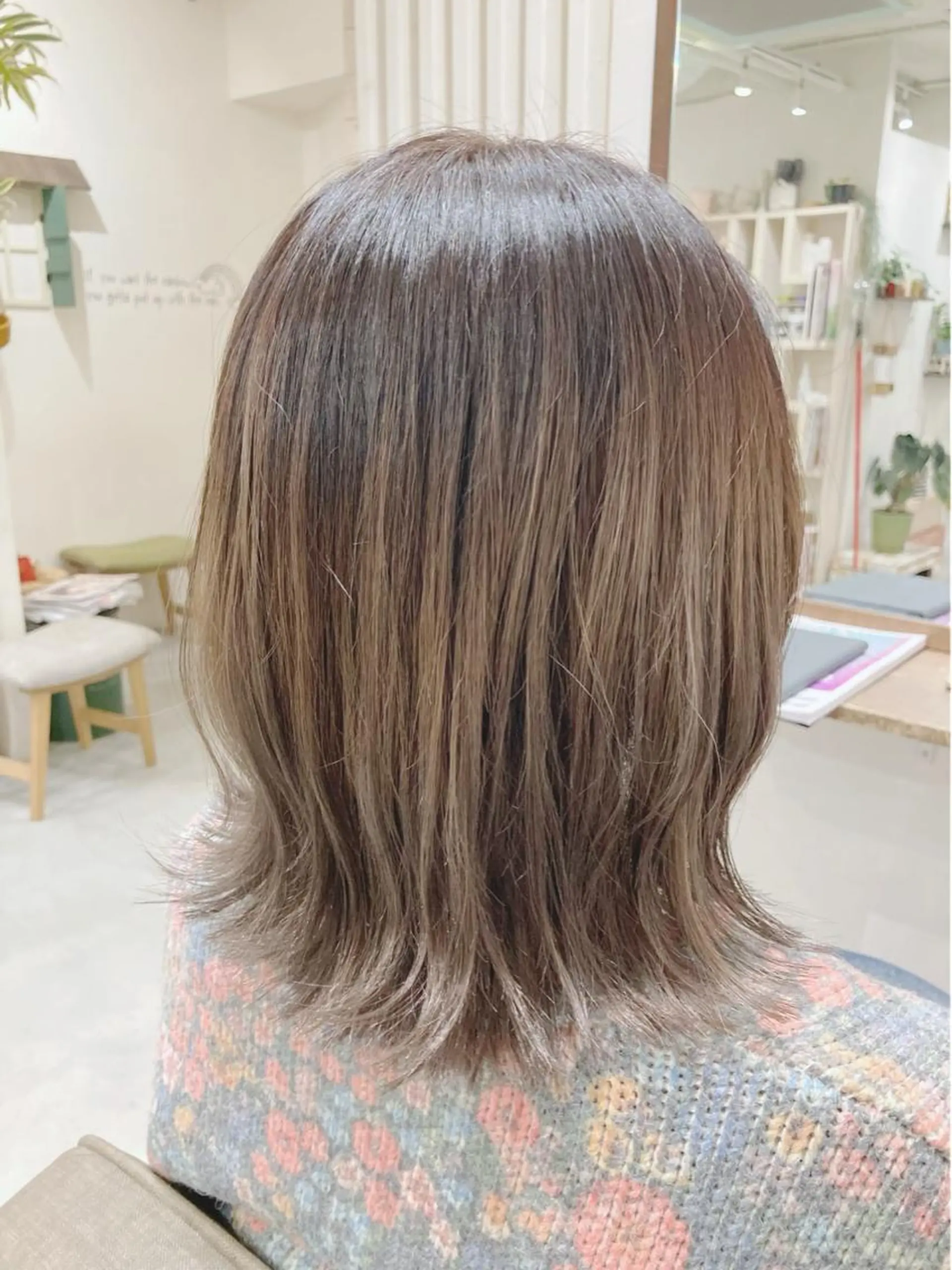 ミディアム 撮影モデル募集中☆ オグリヤスエのヘアスタイル