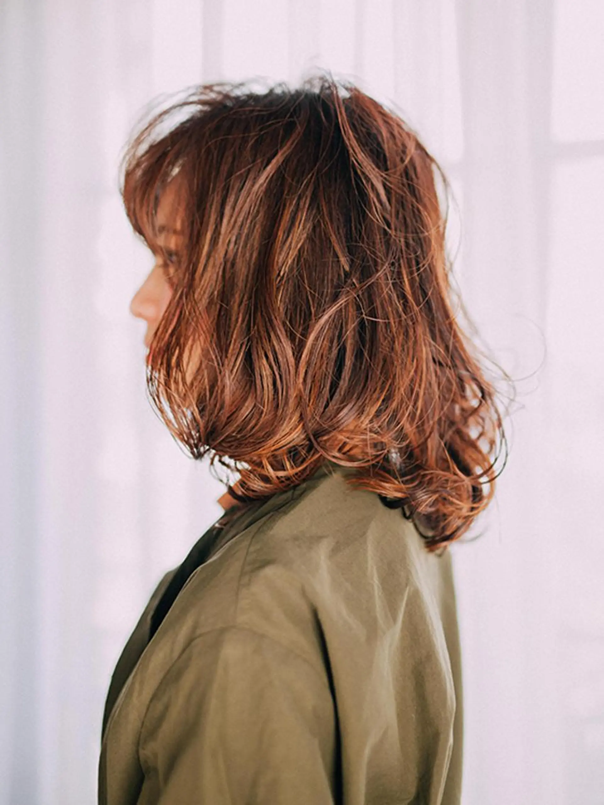 ミディアム Conforto店長 渡邊のヘアスタイル