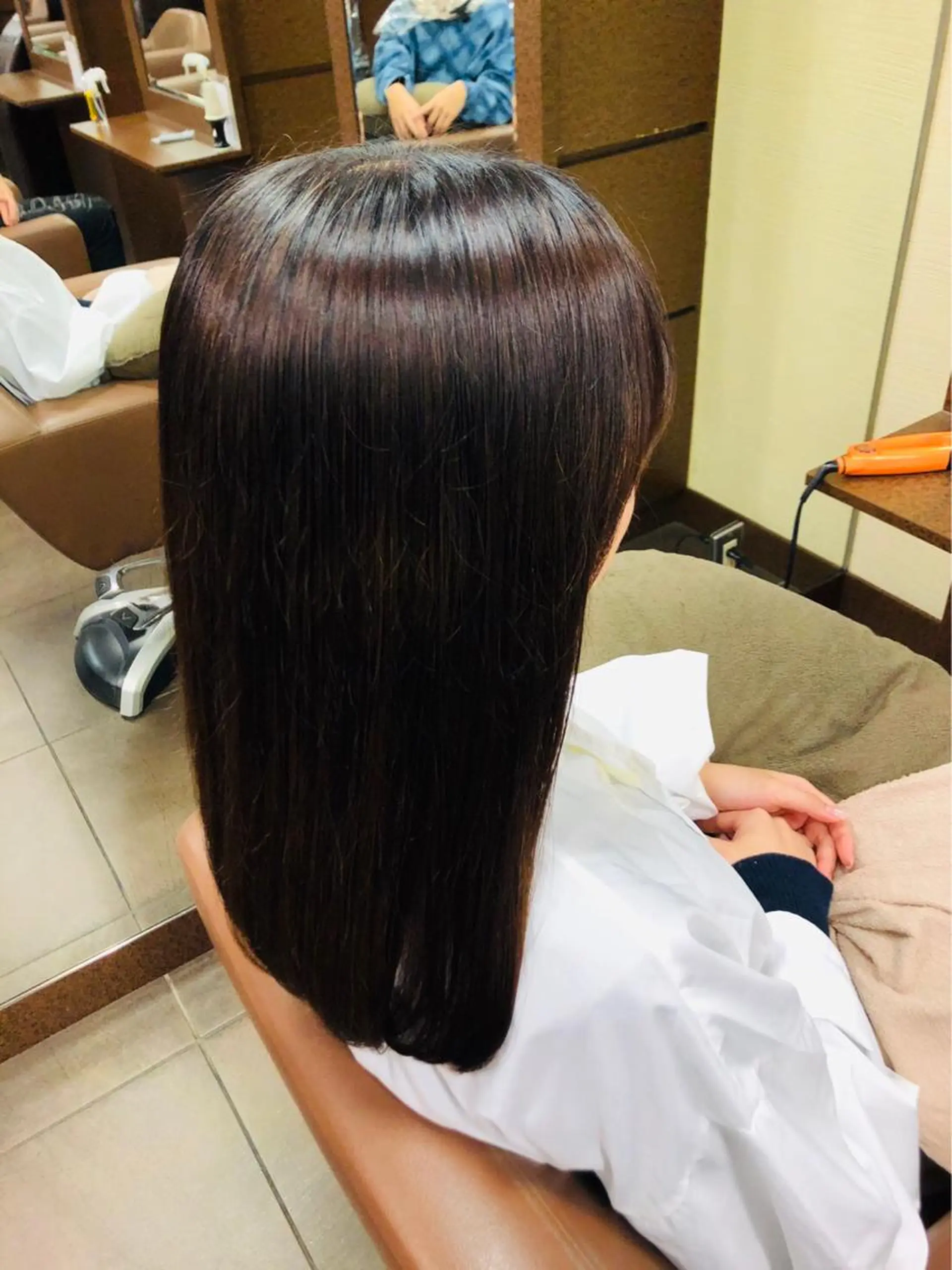 ロング トリートメント 縮毛矯正 シャルマン銀座店所属・🌟東銀座マンツーマ ン🌟タカナシのヘアスタイル