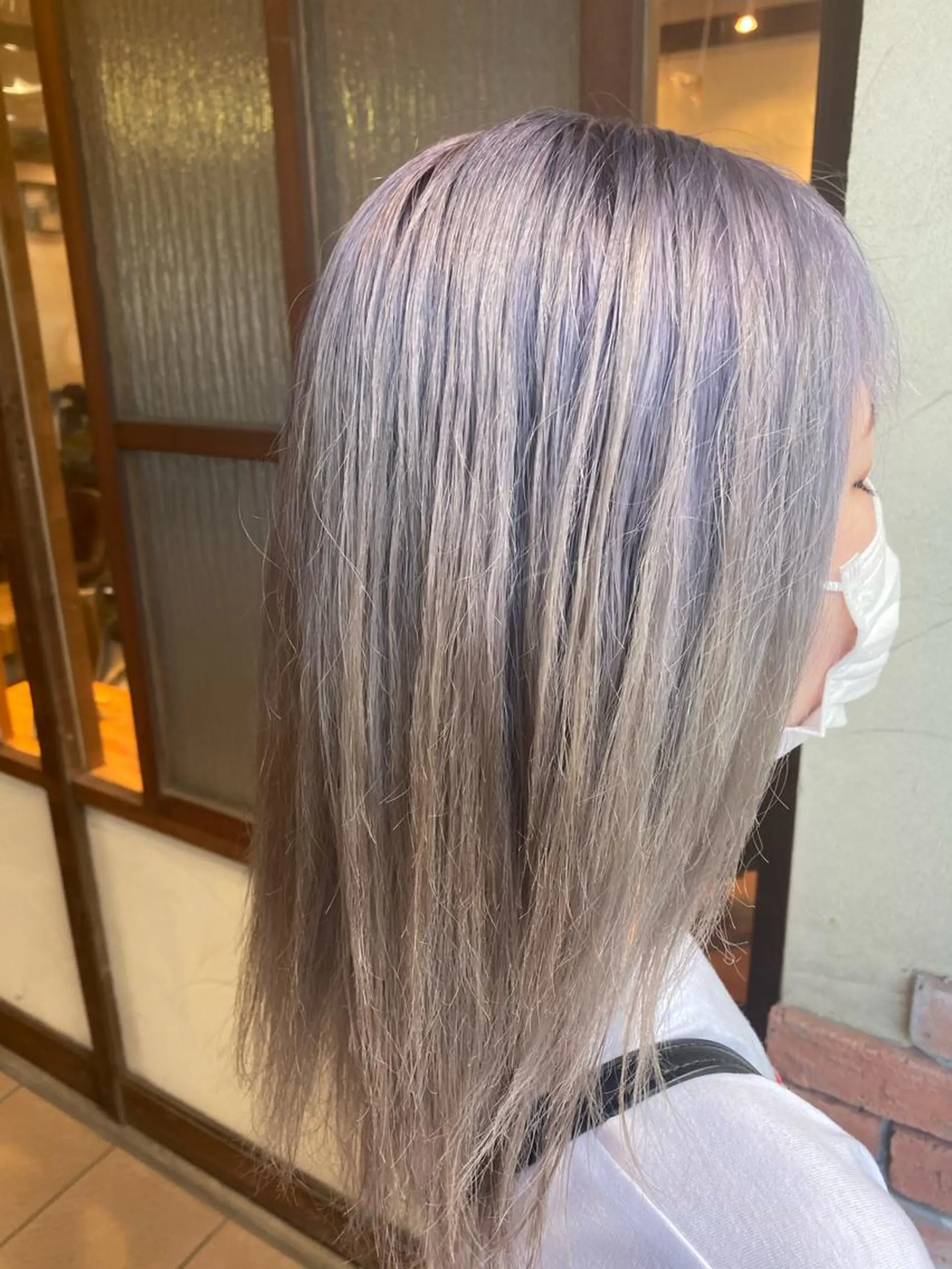 ロング カラー パーマ ヘアアレンジ メンズ キッズ ネイル マツエク・マツパ 🌈髪質改善・美髪矯 正・平野瀬乃🌈のヘアスタイル