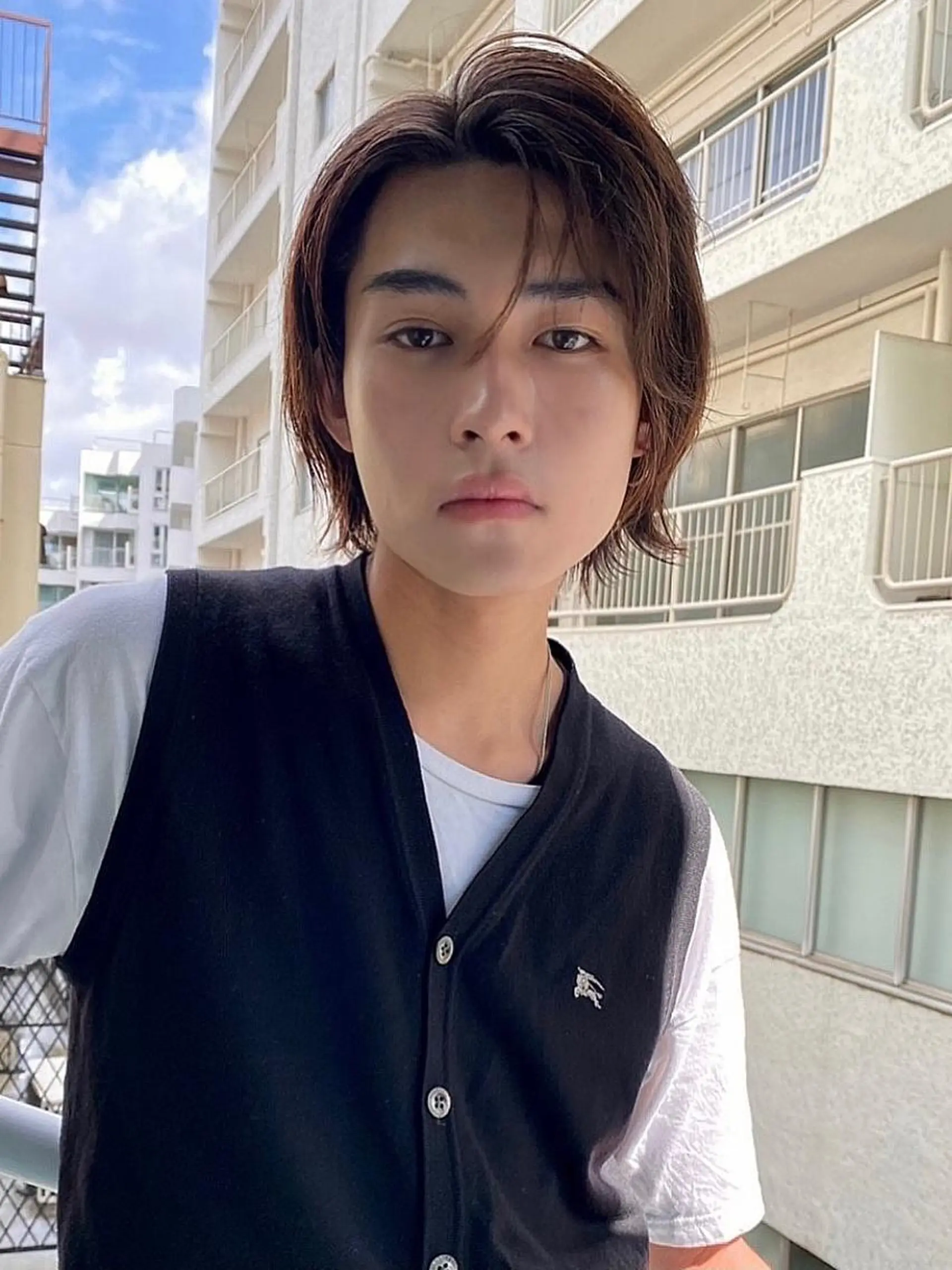 ミディアム メンズ moanin モーニンのヘアスタイル