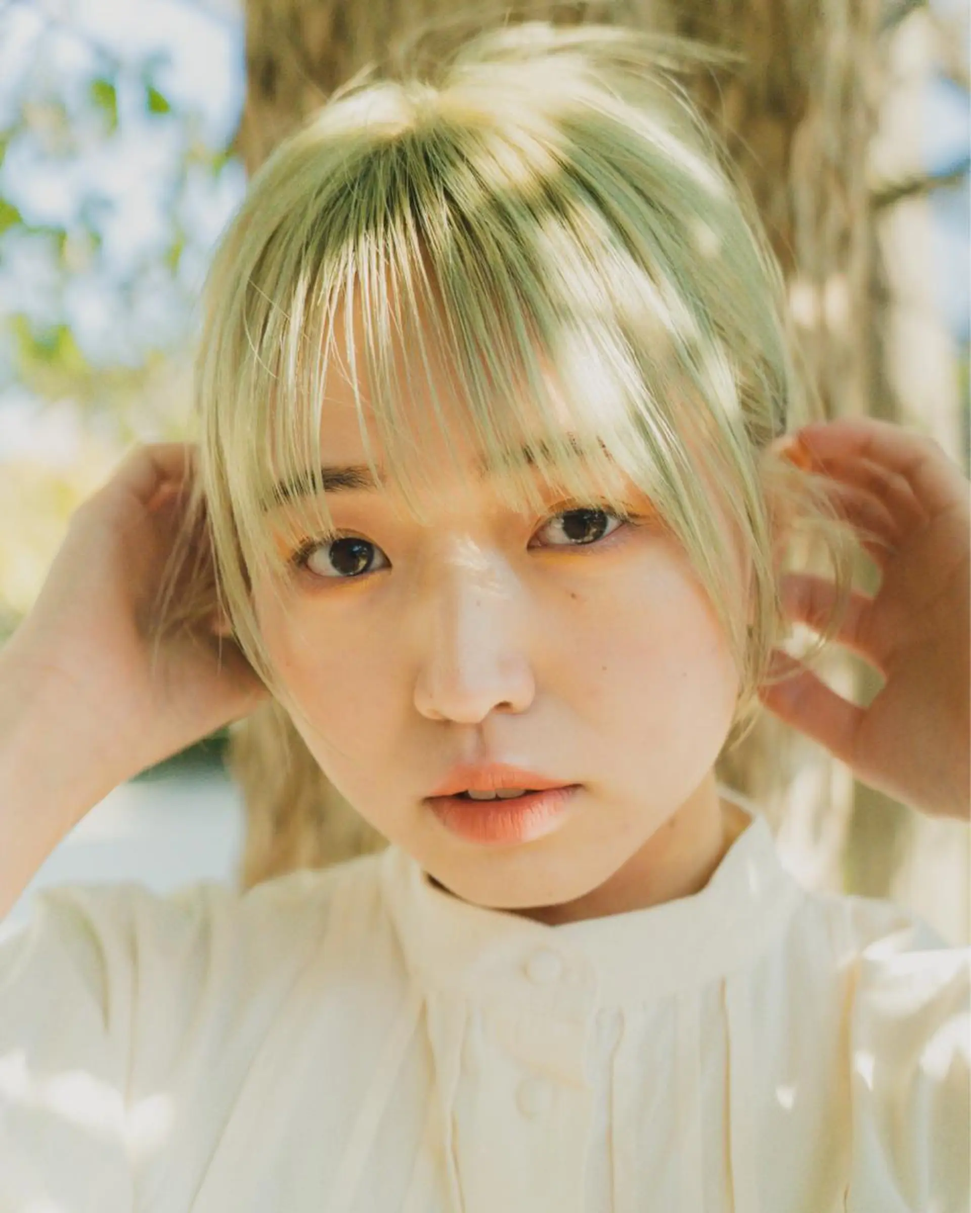 ショート カラー ショートボブ ミント ミントグリーン ボブ ショートヘア kyon.hair 韓国カットカラーのヘアスタイル