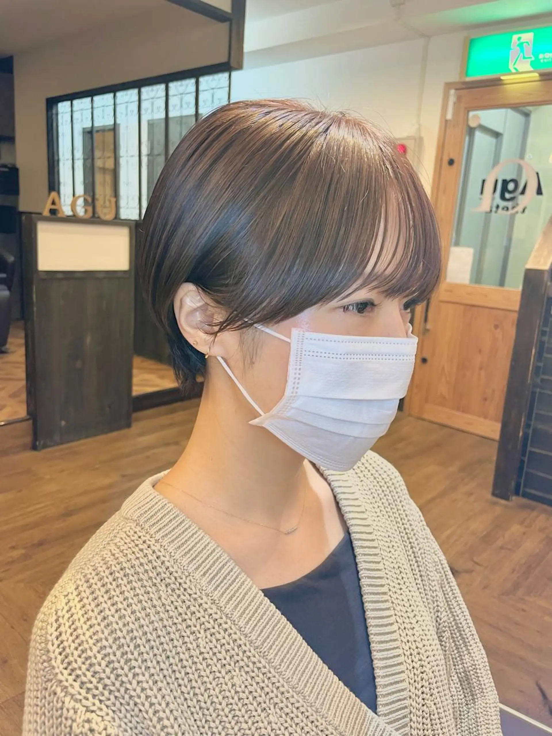 ショート カラー カット ヘアカラー トリートメント ヘアセット limit陽平 ショート/ボブのヘアスタイル