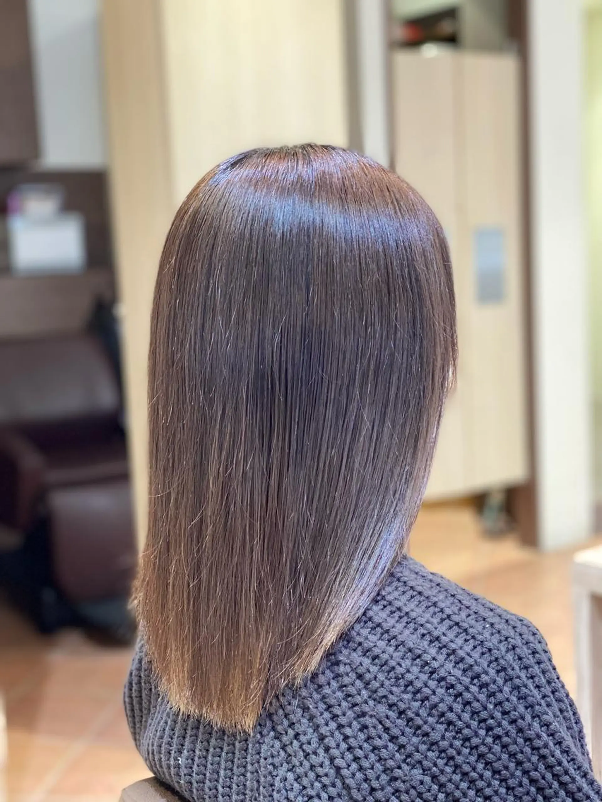 ミディアム ボブ 小顔カット トリートメント ☘️清潔感爆上げ☘️ 岡部恒輝のヘアスタイル