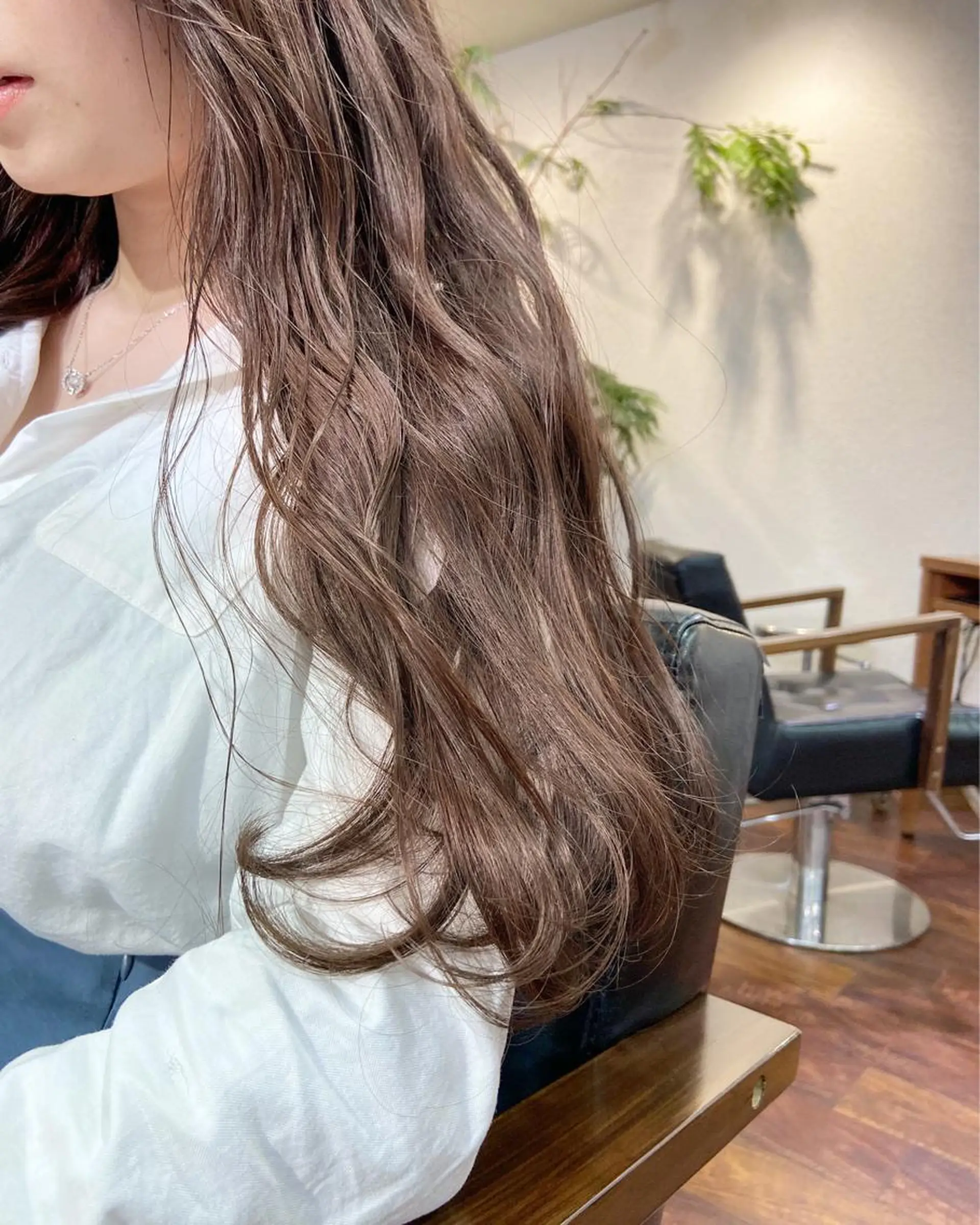 ロング カラー カット ヘアカラー トリートメント 岡本康平/ボブ/ブリ ーチ/似合わせカットのヘアスタイル