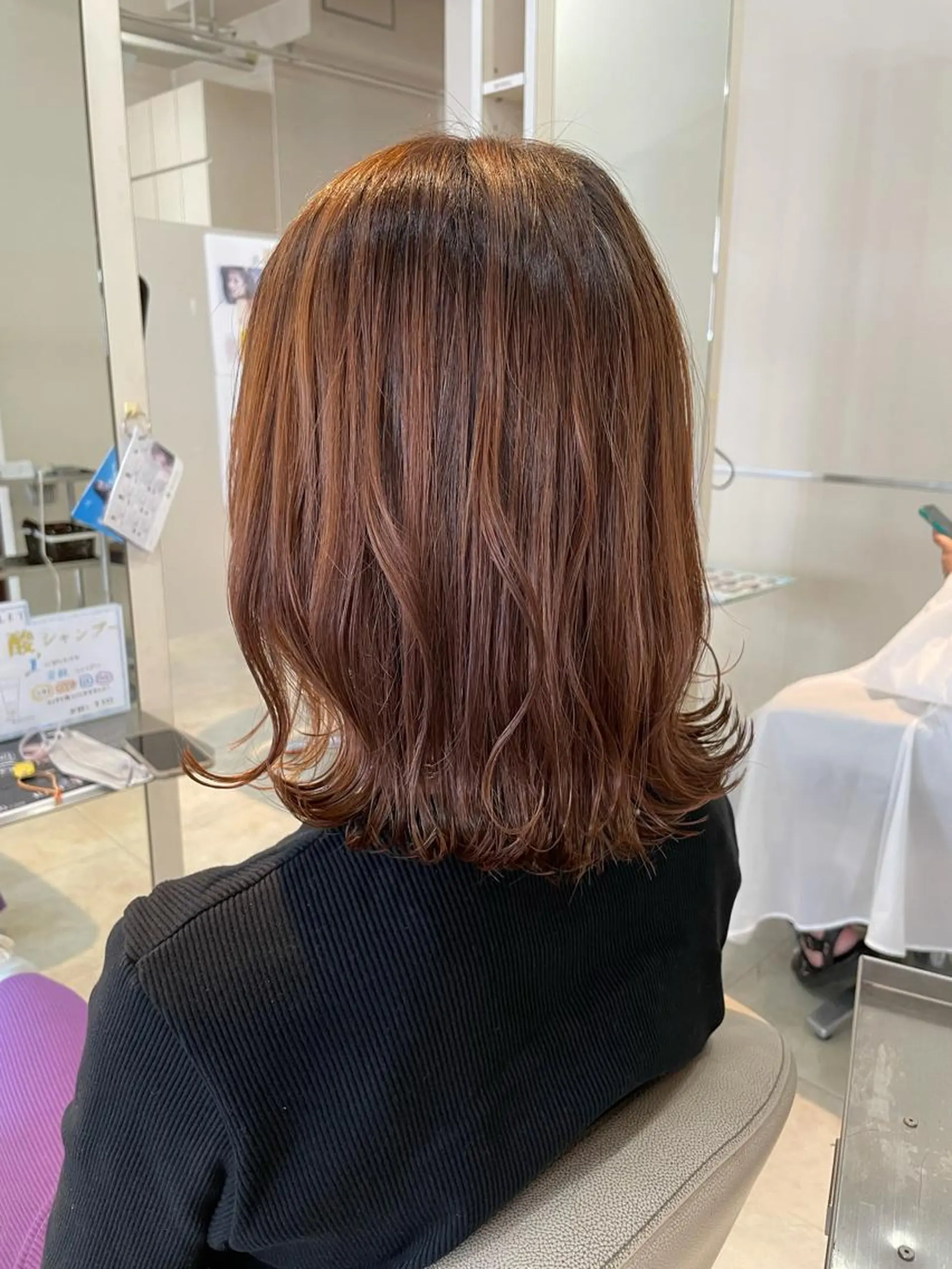 ミディアム トリートメント 本田 卓也のヘアスタイル