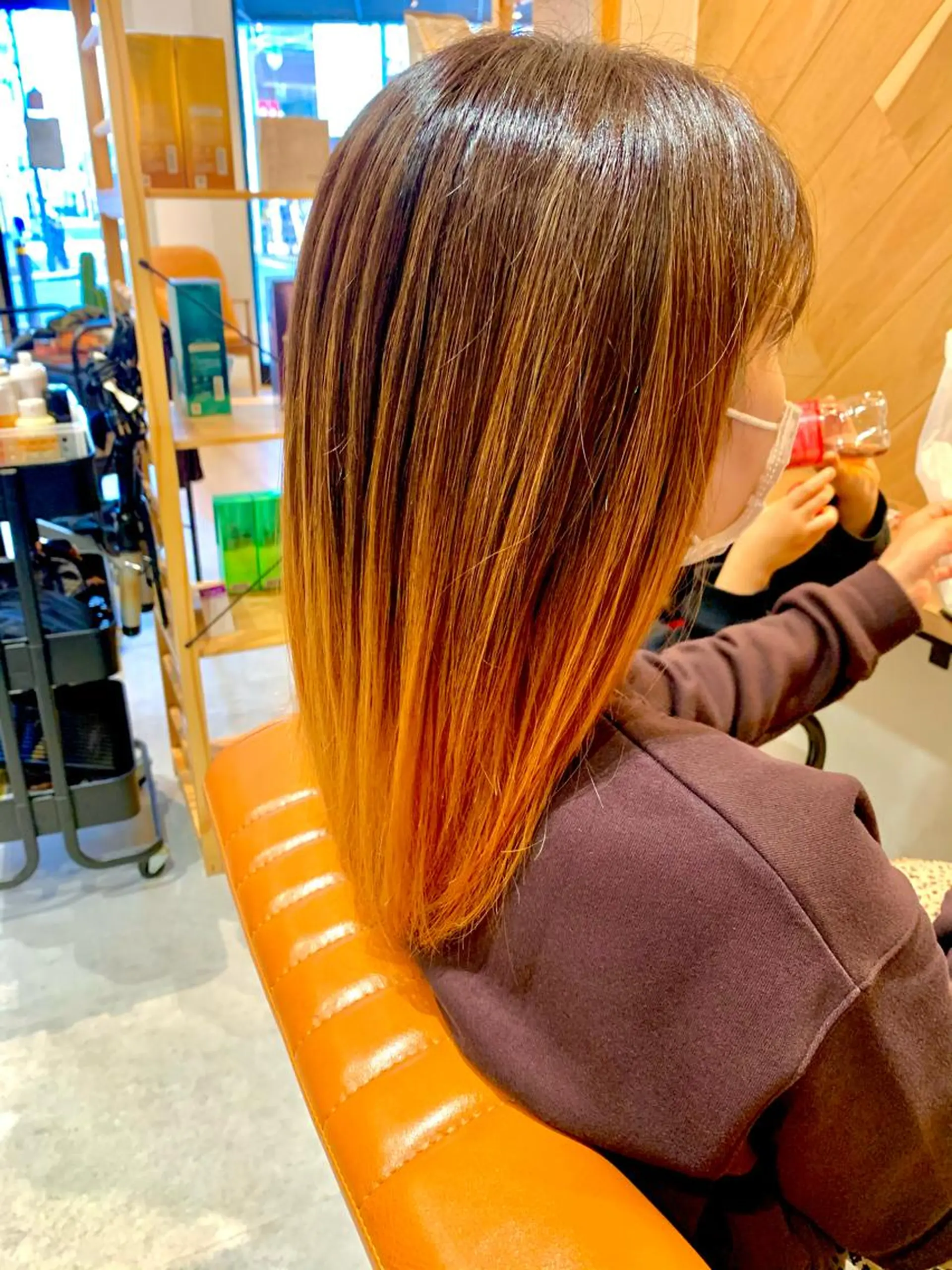 ミディアム カラー 森田 尚貴のヘアスタイル