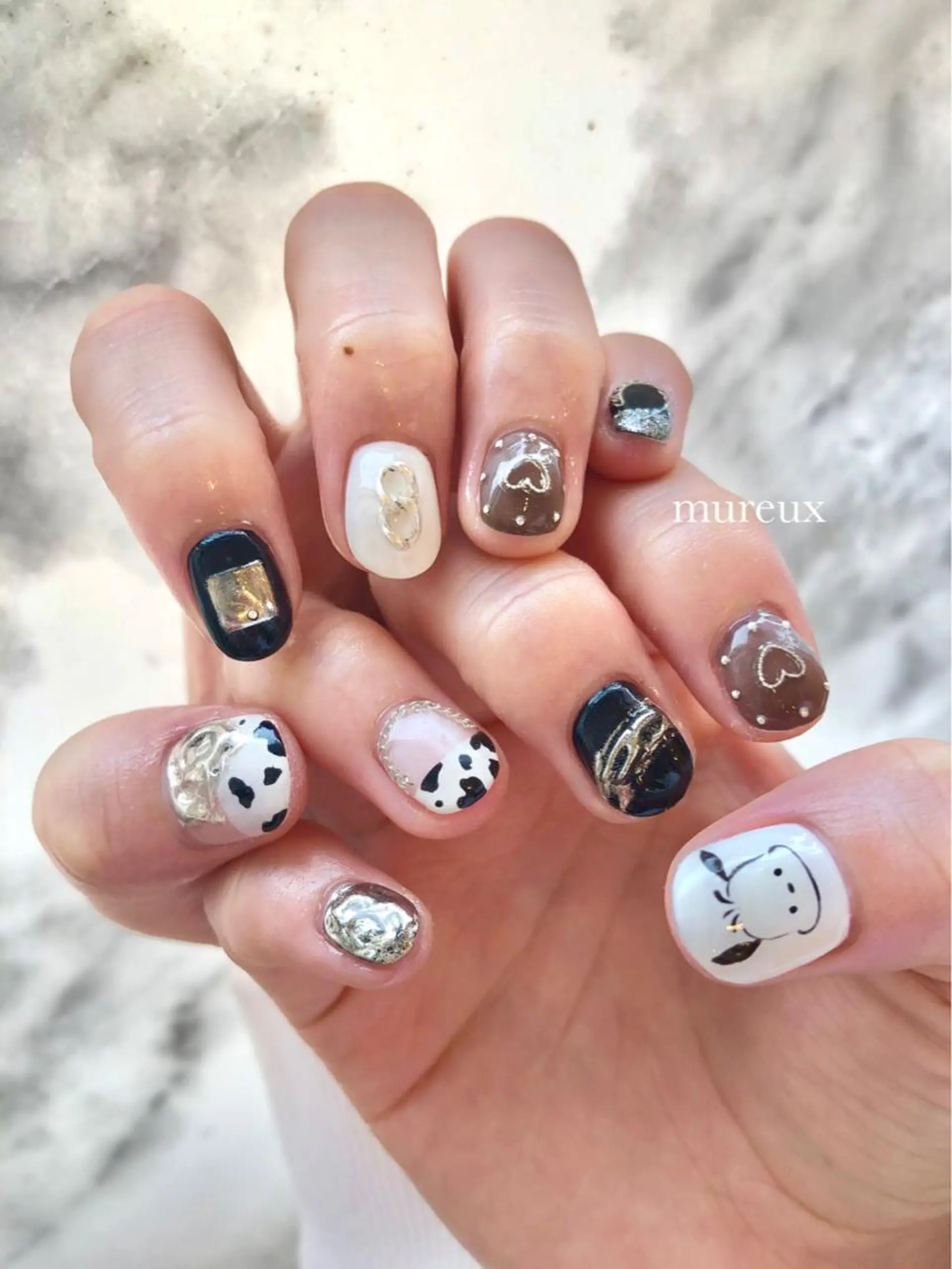 ネイル ハンドネイル mureux ∵ayakaのネイルデザイン