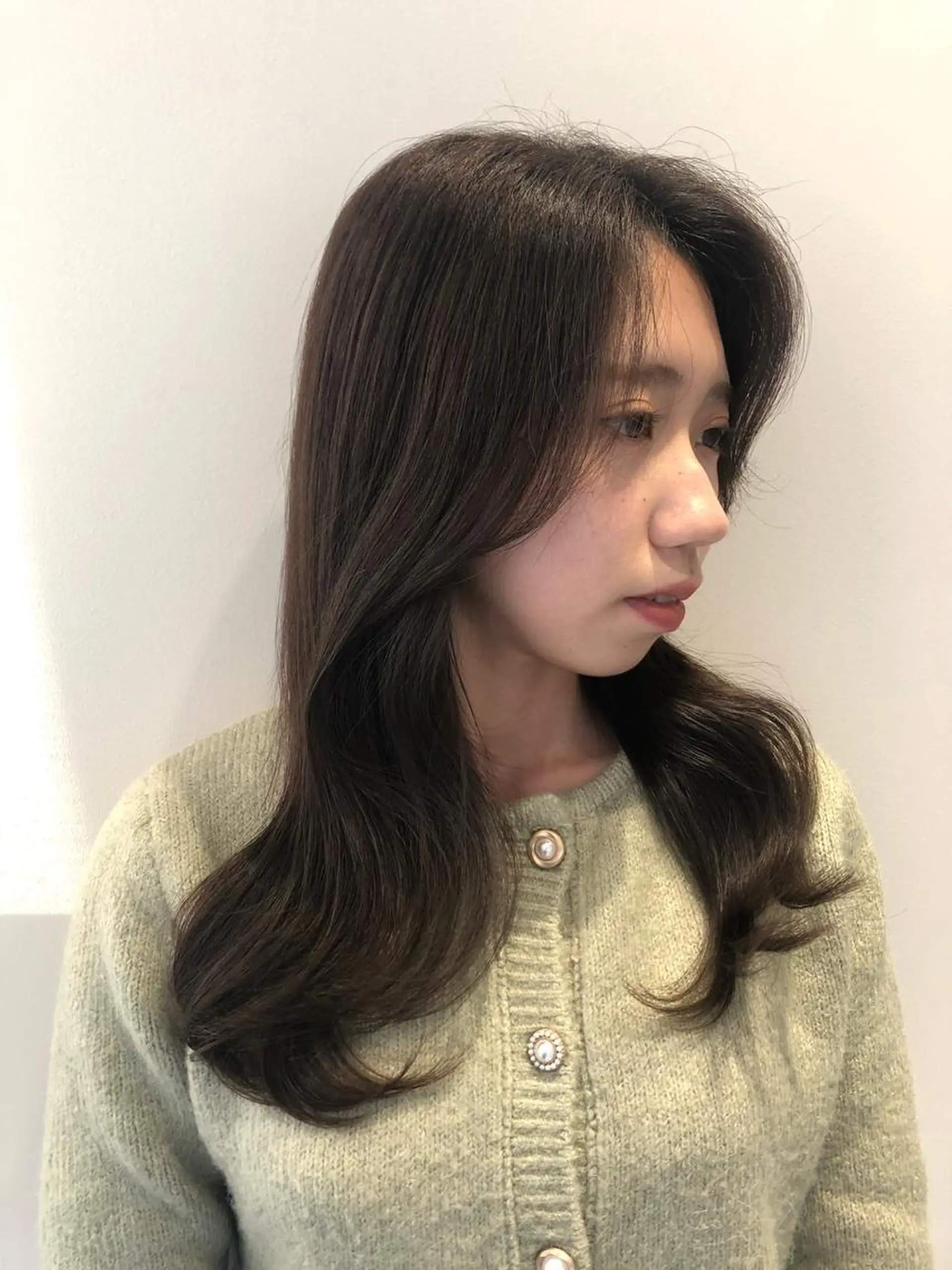 セミロング ❤︎︎韓国ヘア❤︎︎ 𝑺𝒉𝒊𝒉𝒐のヘアスタイル