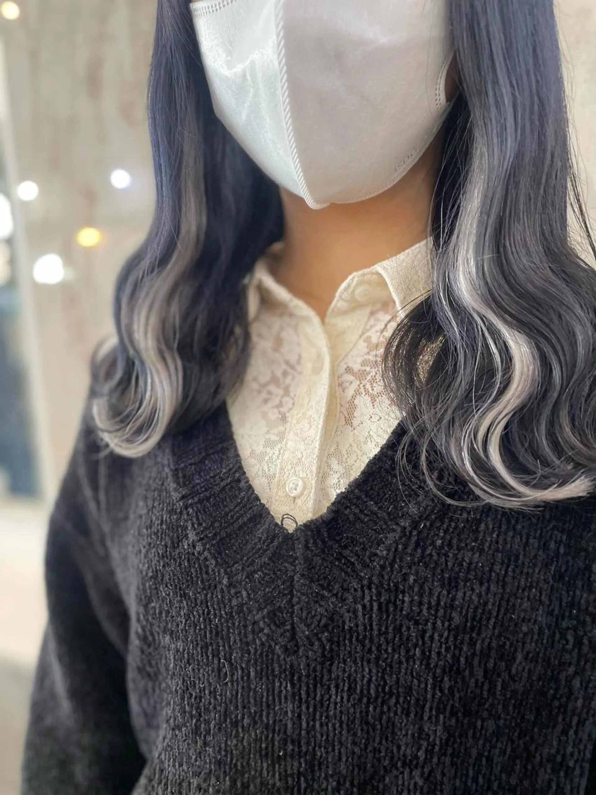 セミロング カラー エクステ 艶髪🇰🇷髪質改善 🎀ikuno🎀のヘアスタイル