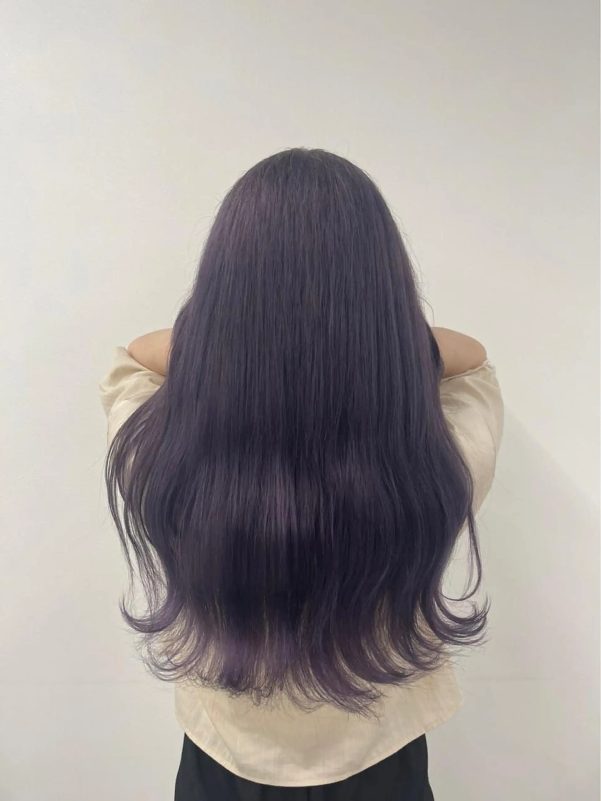 ロング トレンドモテカラー 🩷色落ちまで可愛くのヘアスタイル