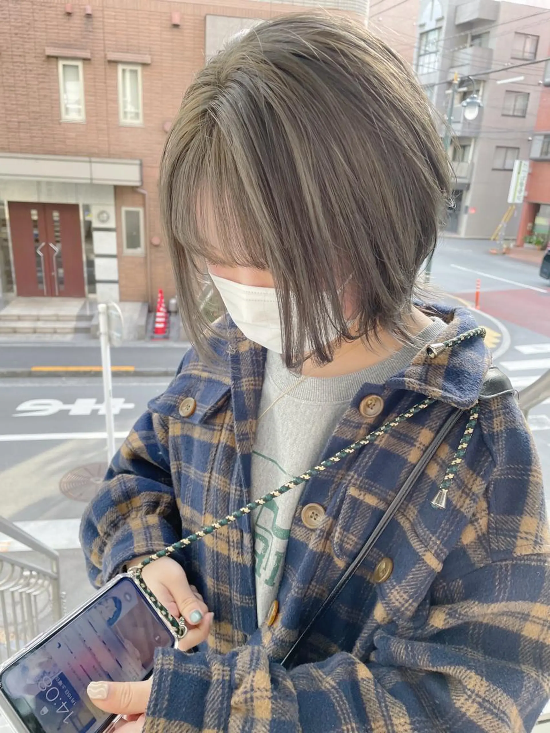 ミディアム カラー ralme/sol 髙橋一哉のヘアスタイル